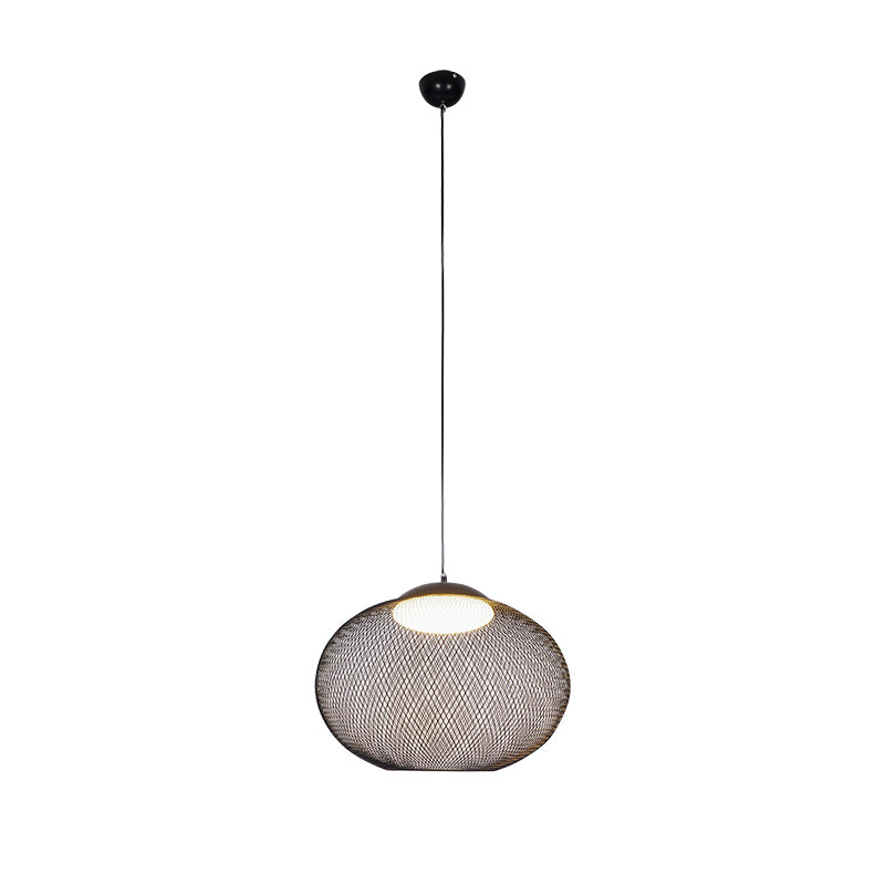 Metallic Meshwork Pendant Lamp