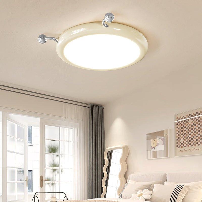 Cream Puffering Ceiling Light