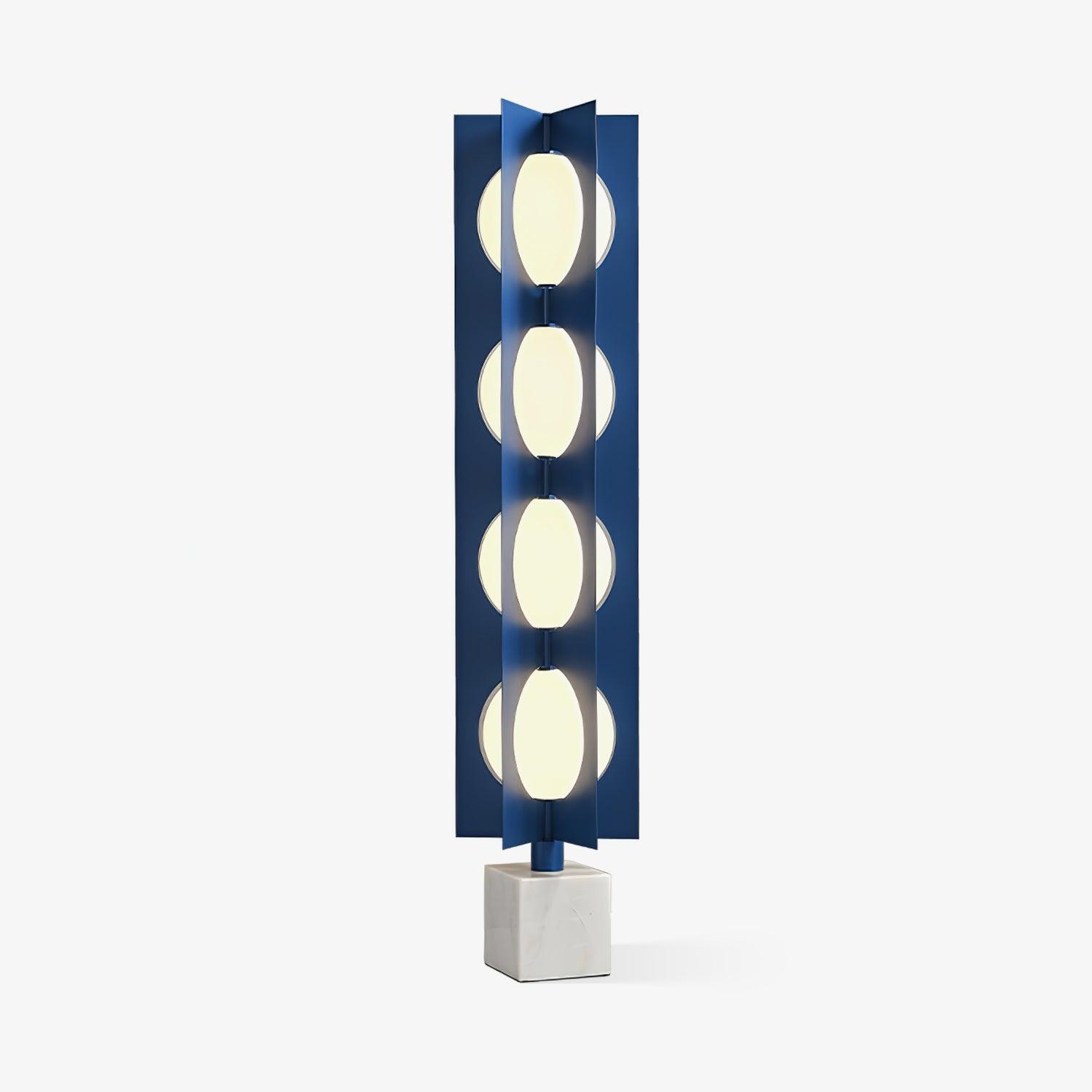 Blue Kleos Floor Lamp