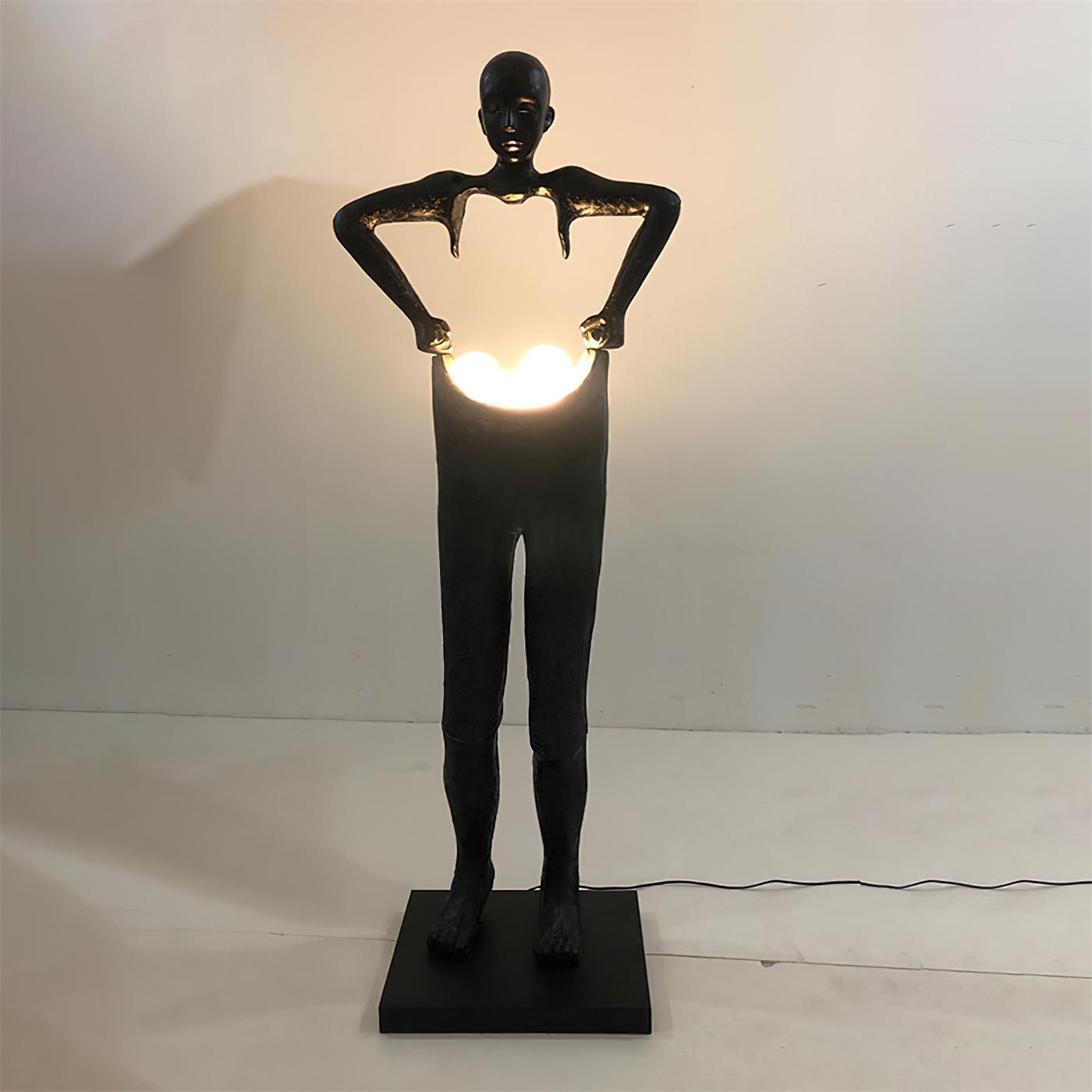 Carrier Sculpture Floor Lamp