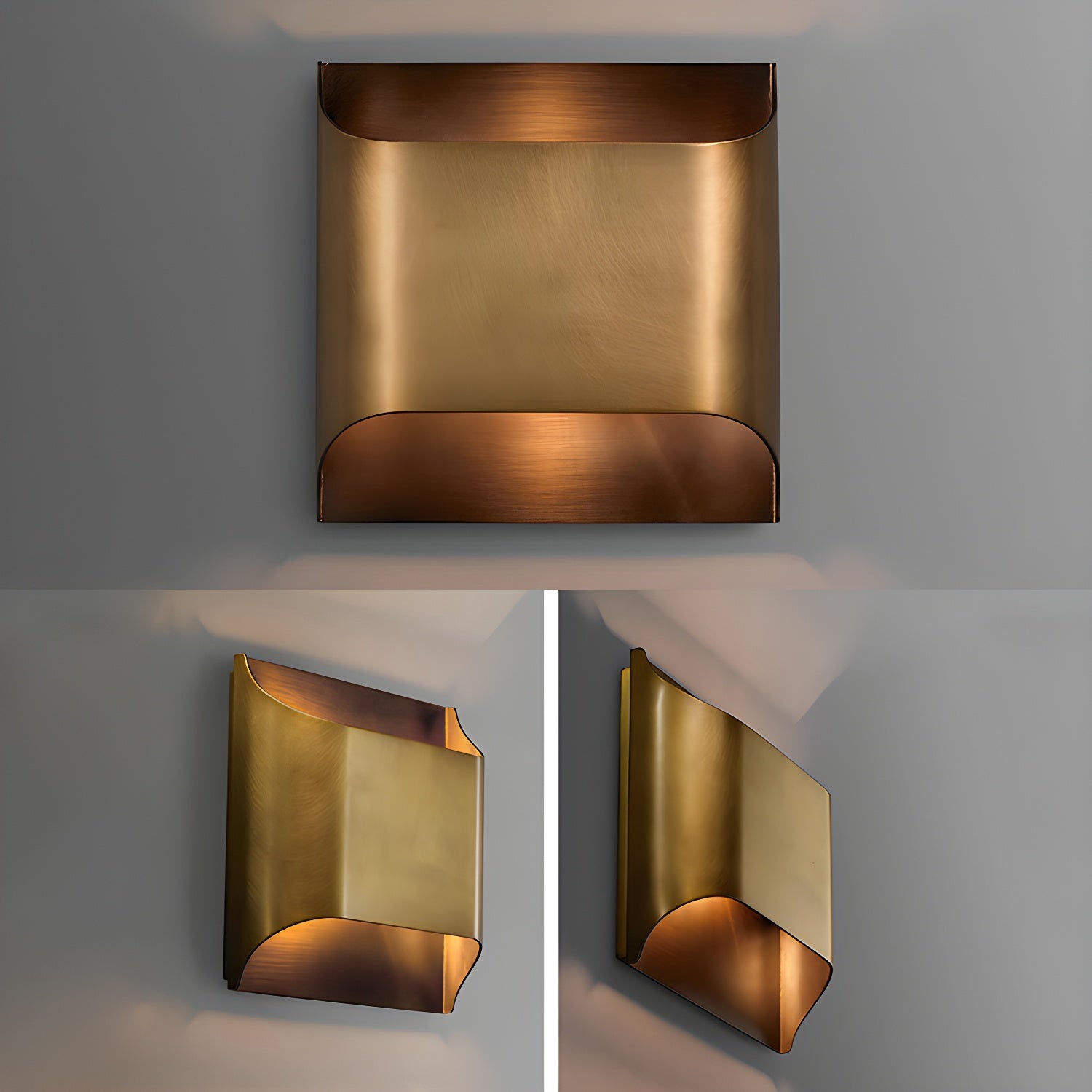 Leclerc Brass Wall Lamp