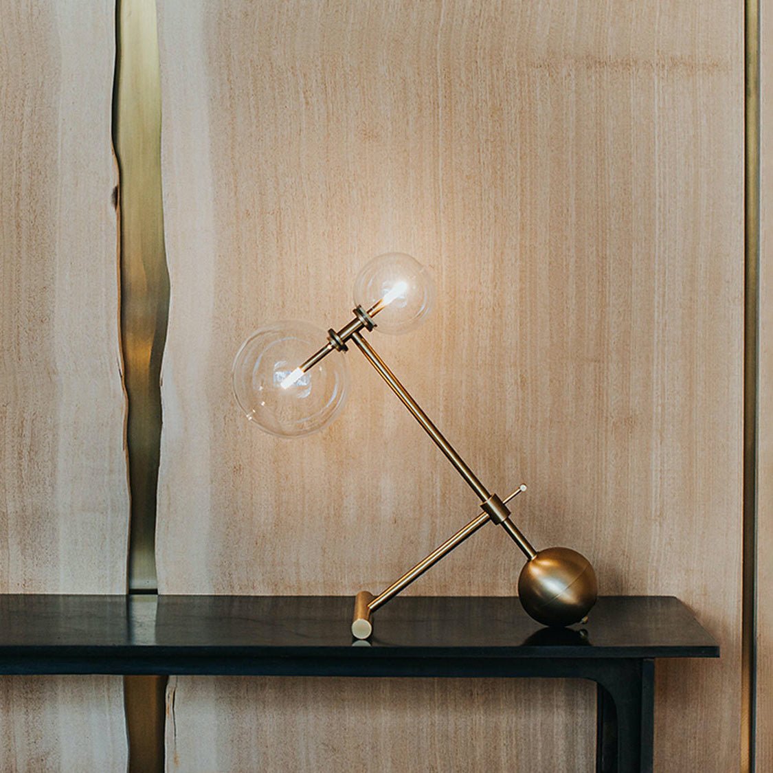 Gold Pearl Table Lamp