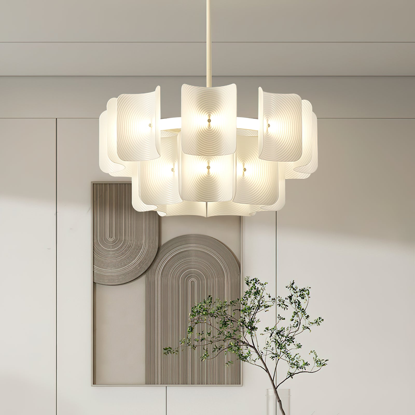 Fingerprint Chandelier