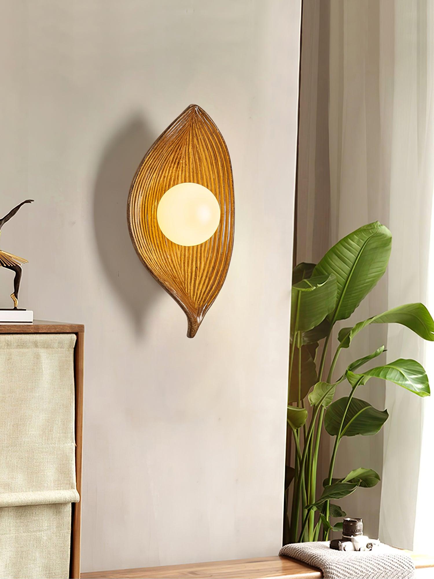 Leaf Canoe Wall Sconce