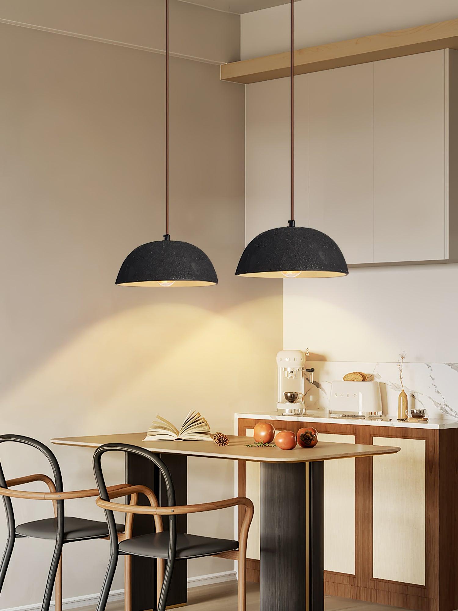 Black Arch Ceramic Pendant Lamp