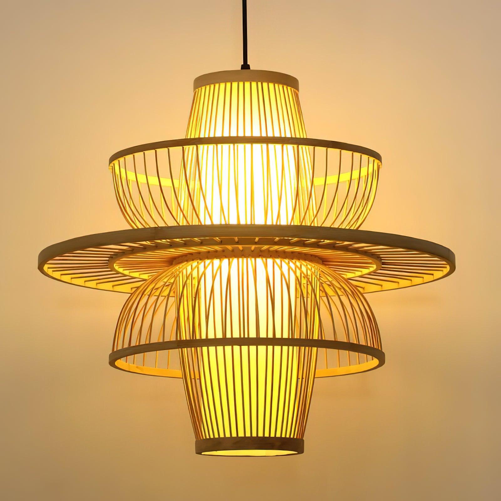 Handmade Sigyn Bamboo Pendant Lamp