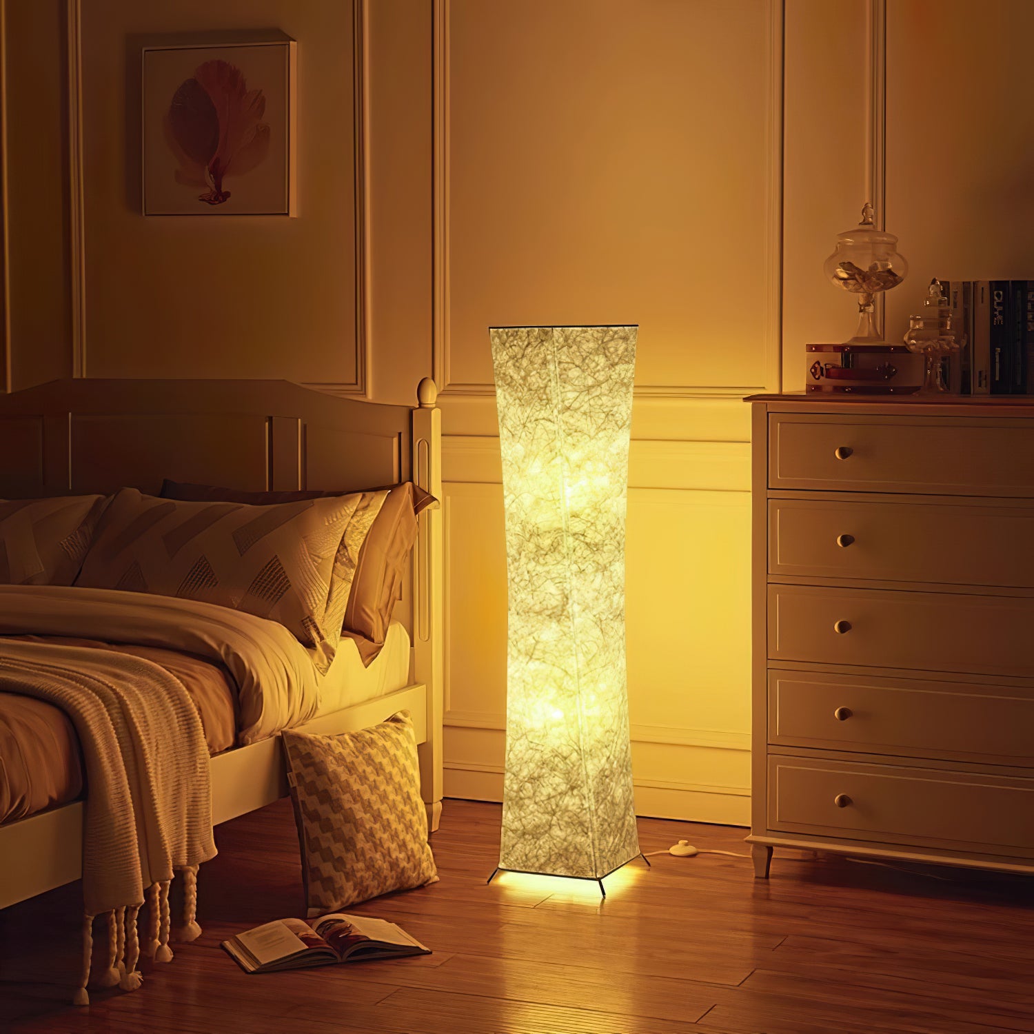 Slim Waist Tower Floor Lamp