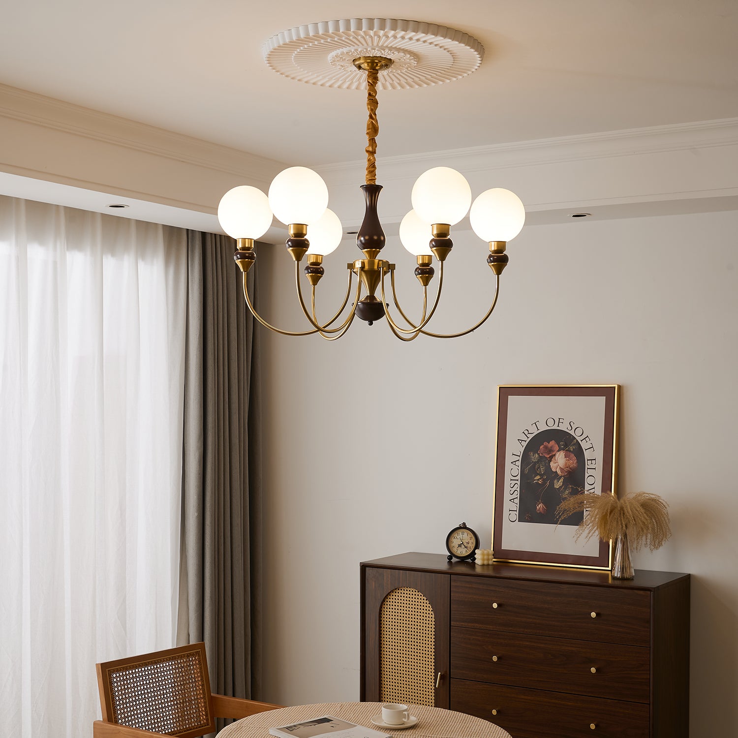 Helena Curve Chandelier