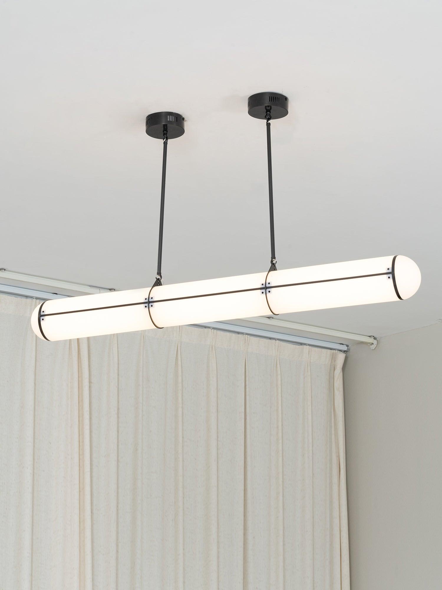 Cylindrical Endless Pendant Light