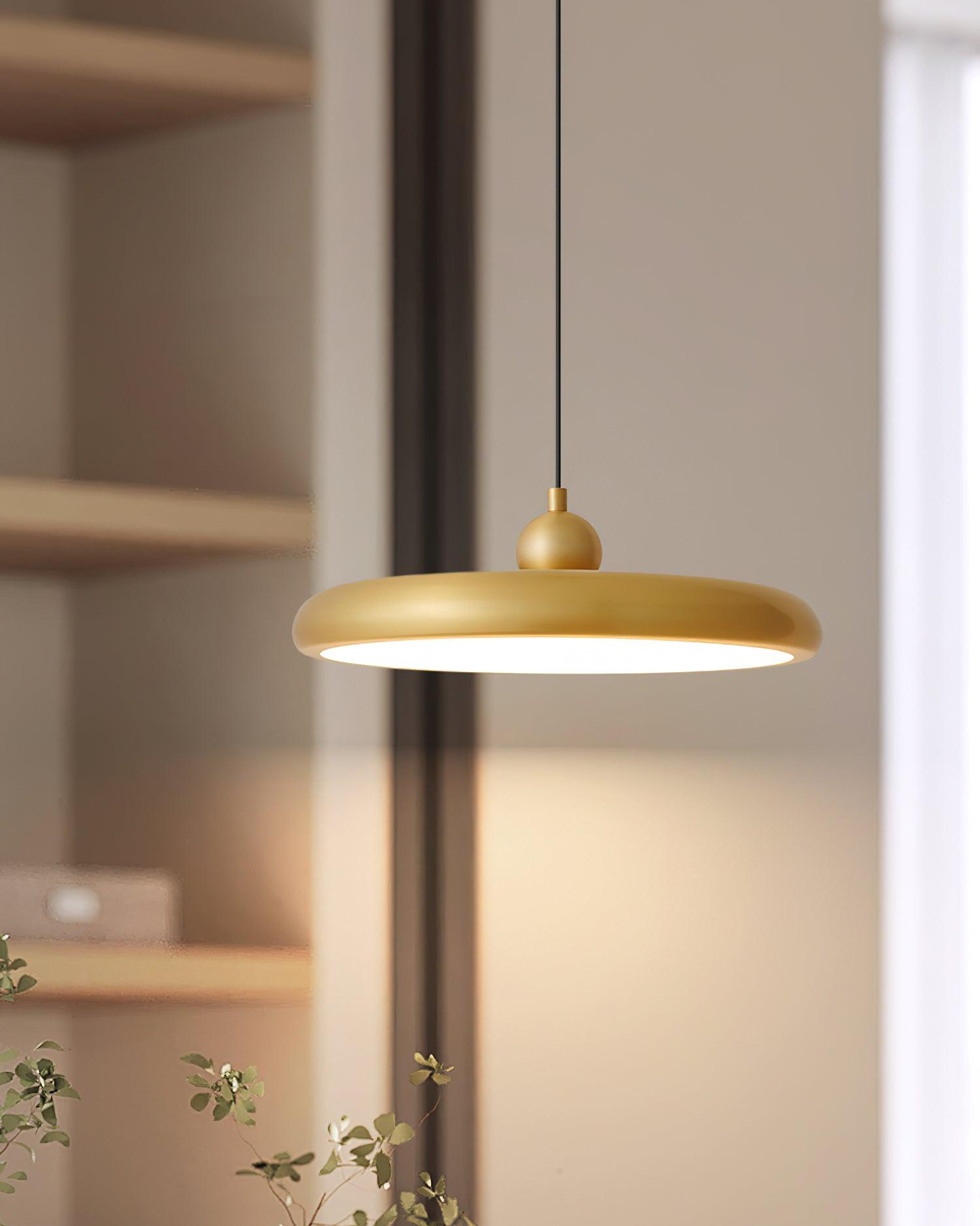 Thin Disc Pendant Lamp