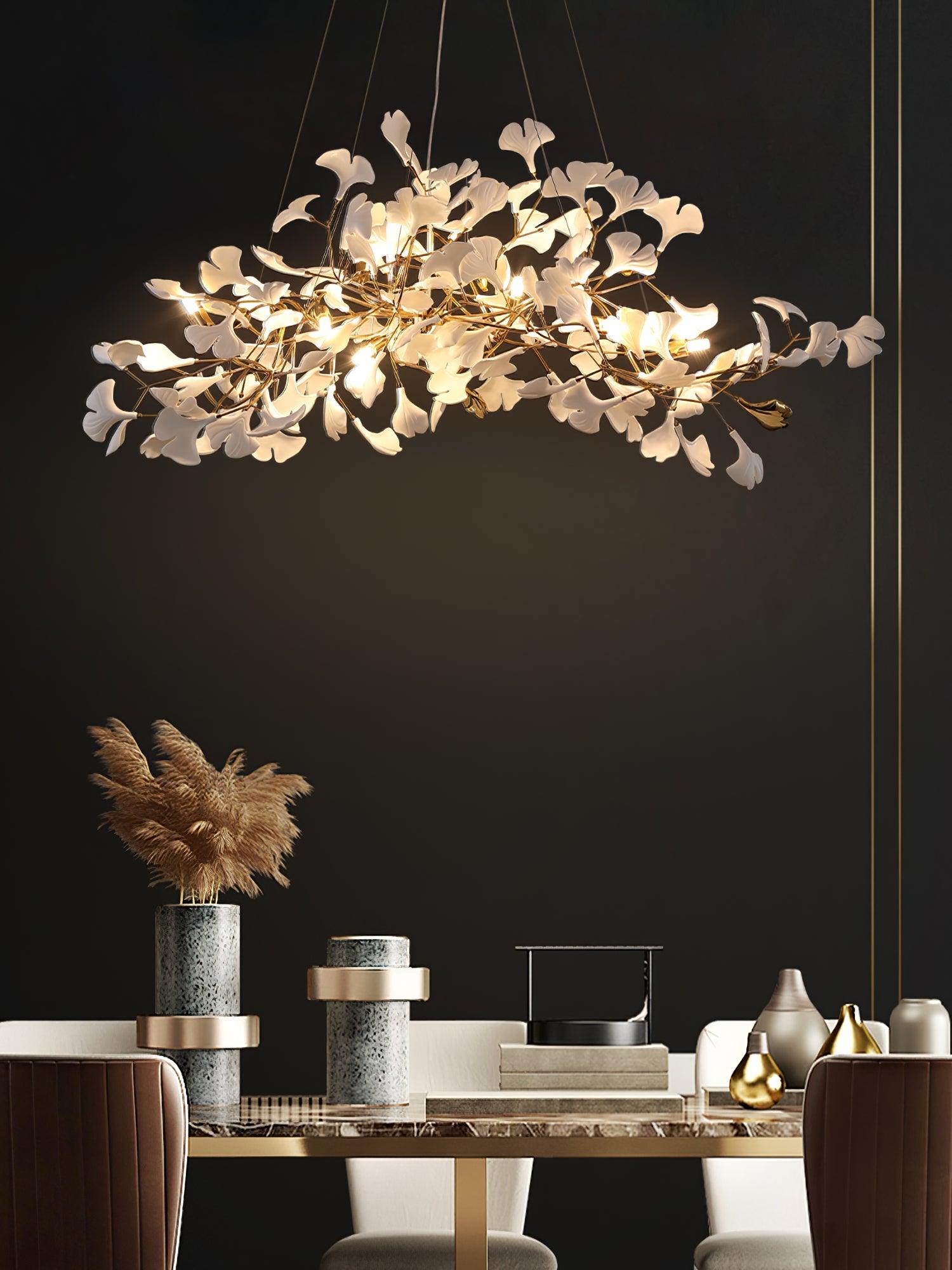 Gingko Chandelier N