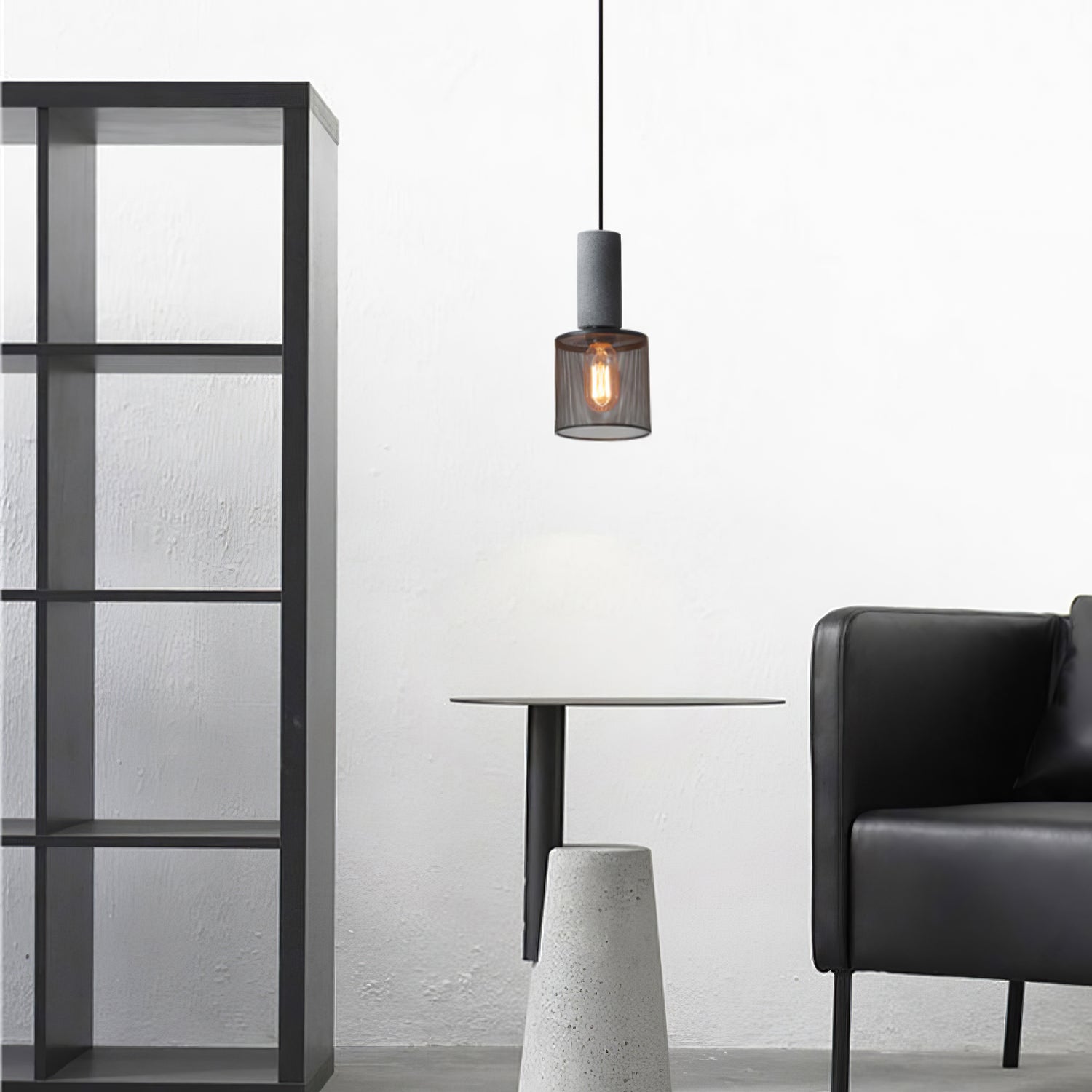 Cement Mesh Pendant Light