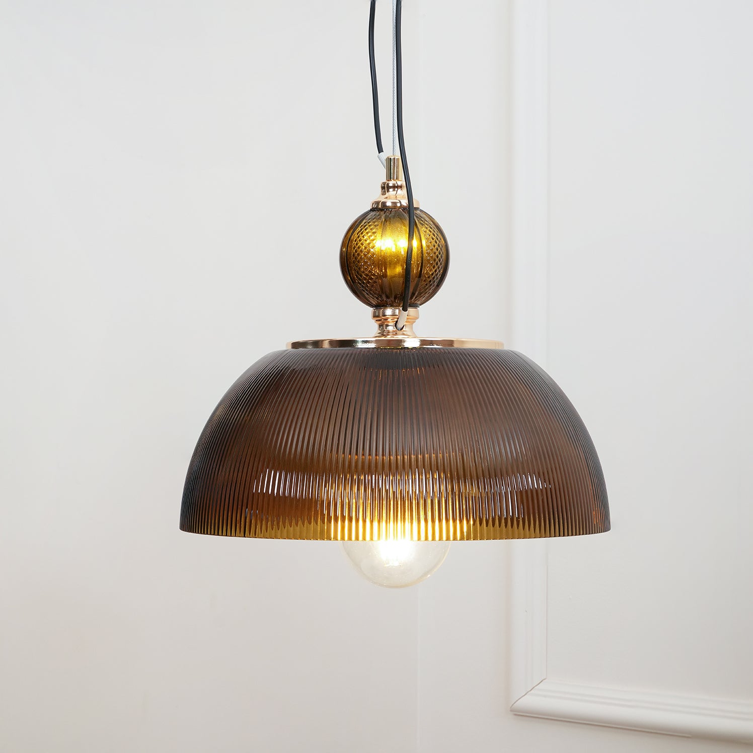 Glass Bowl Pendant Lamp