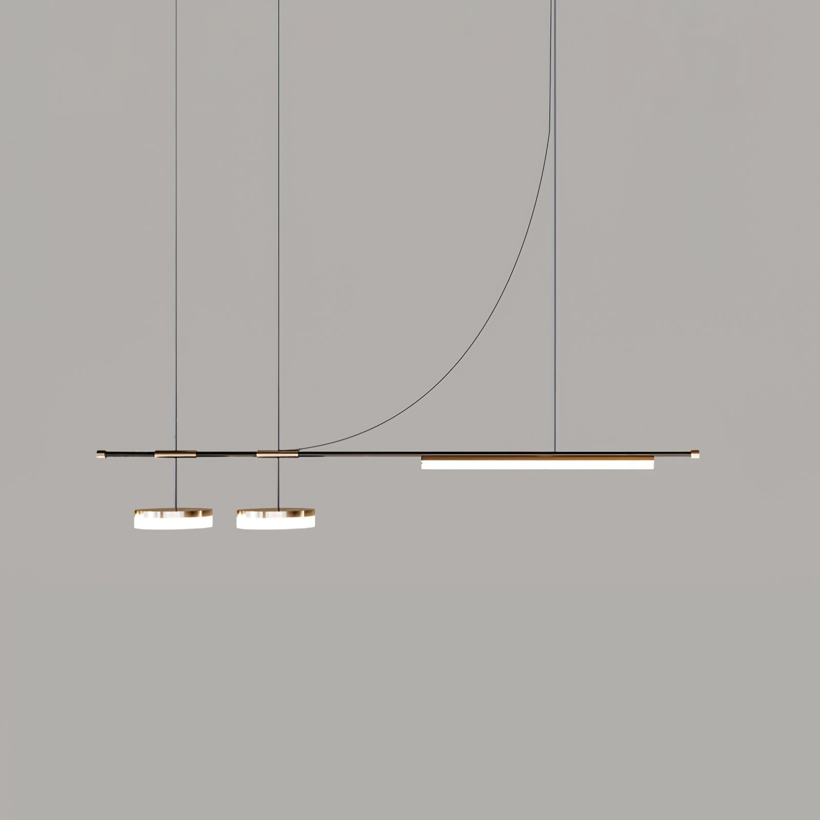 Arc Horizon Island Pendant Light