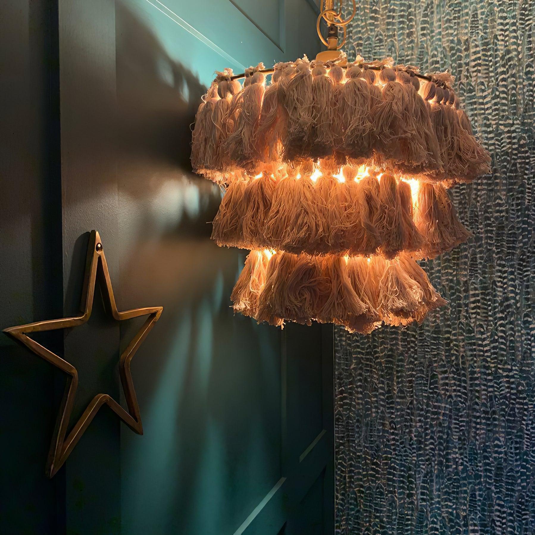 Fela Tassel Wall Lamp