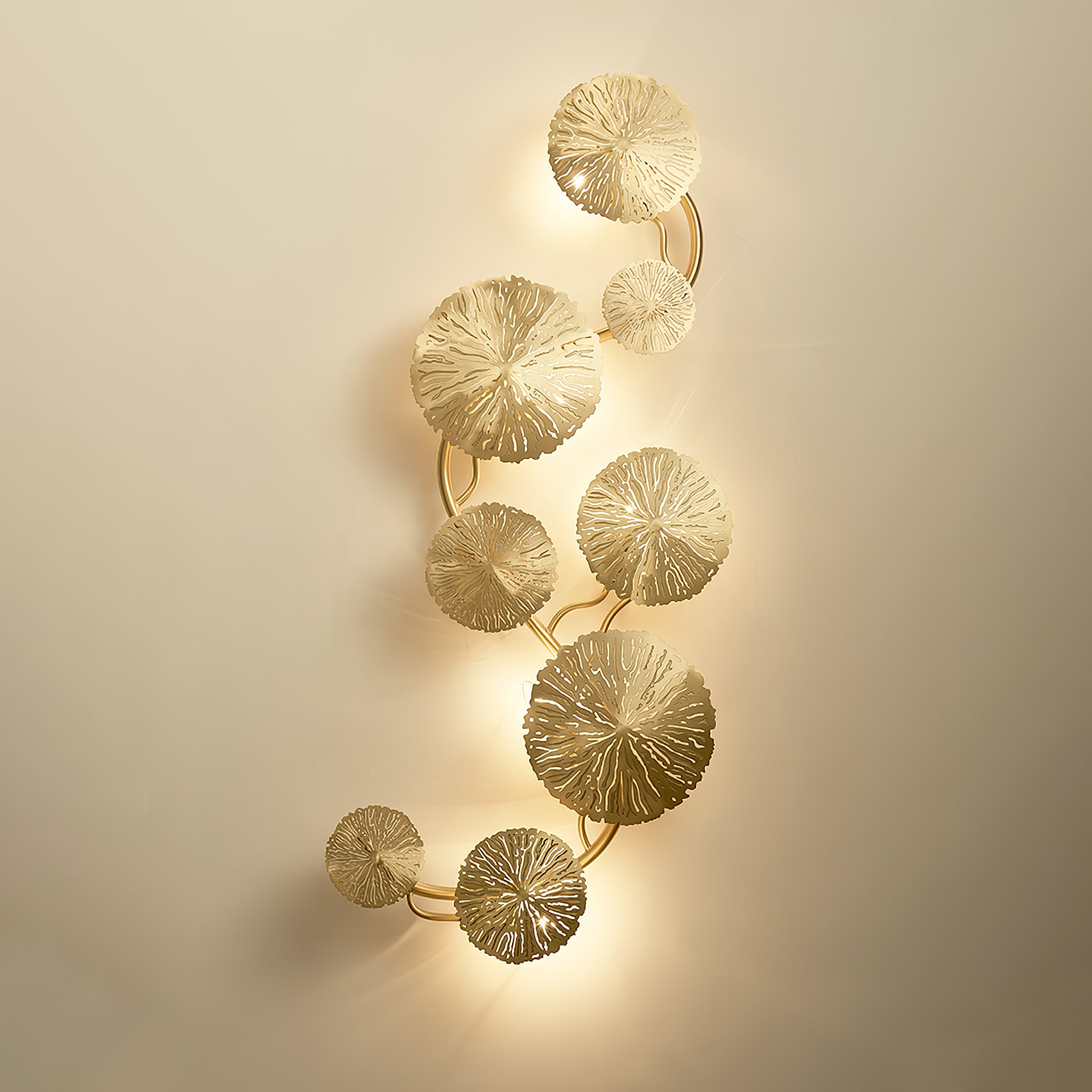 Lotus Leaf Wall Sconce