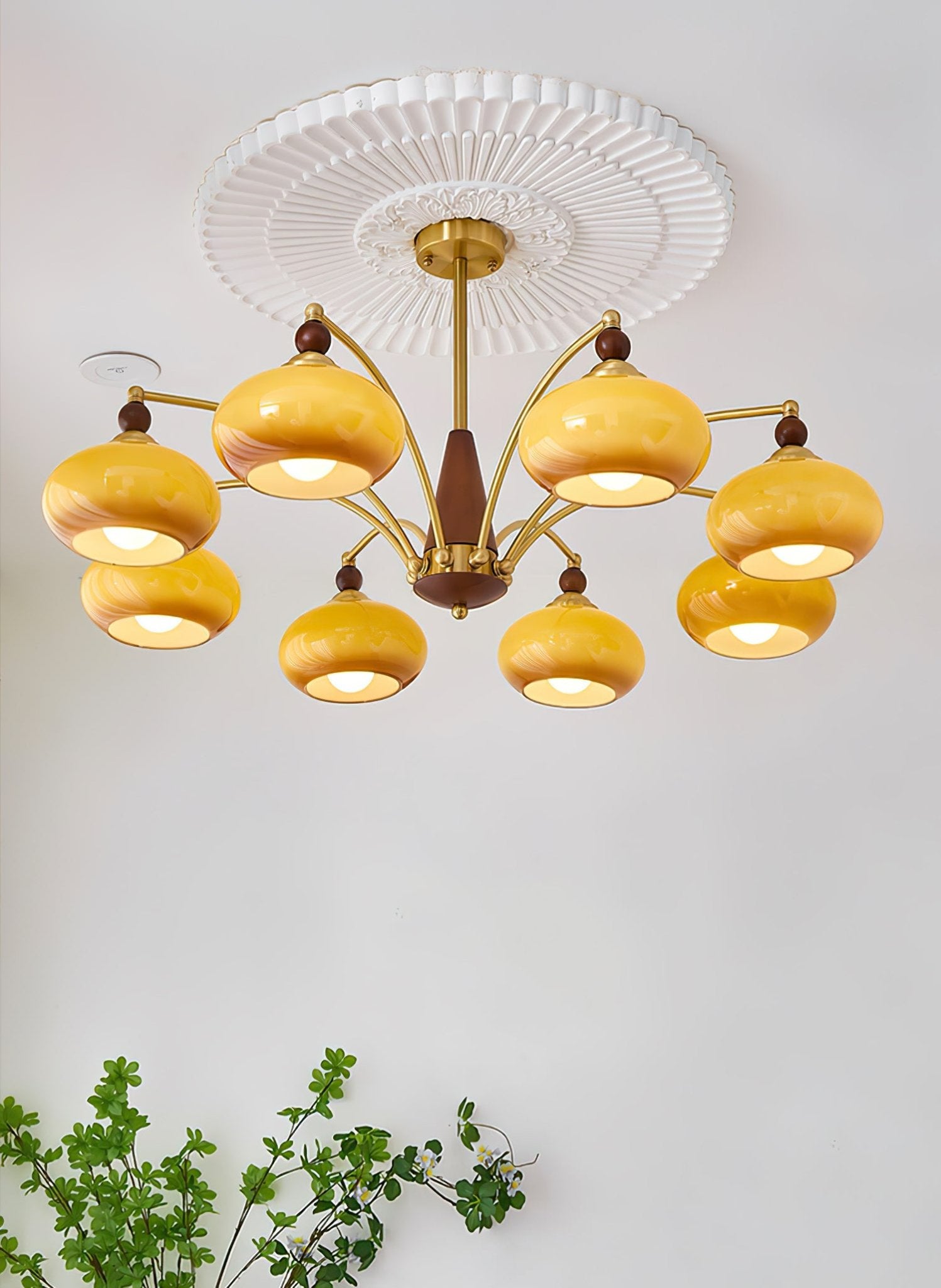 Retro Calliope Chandelier