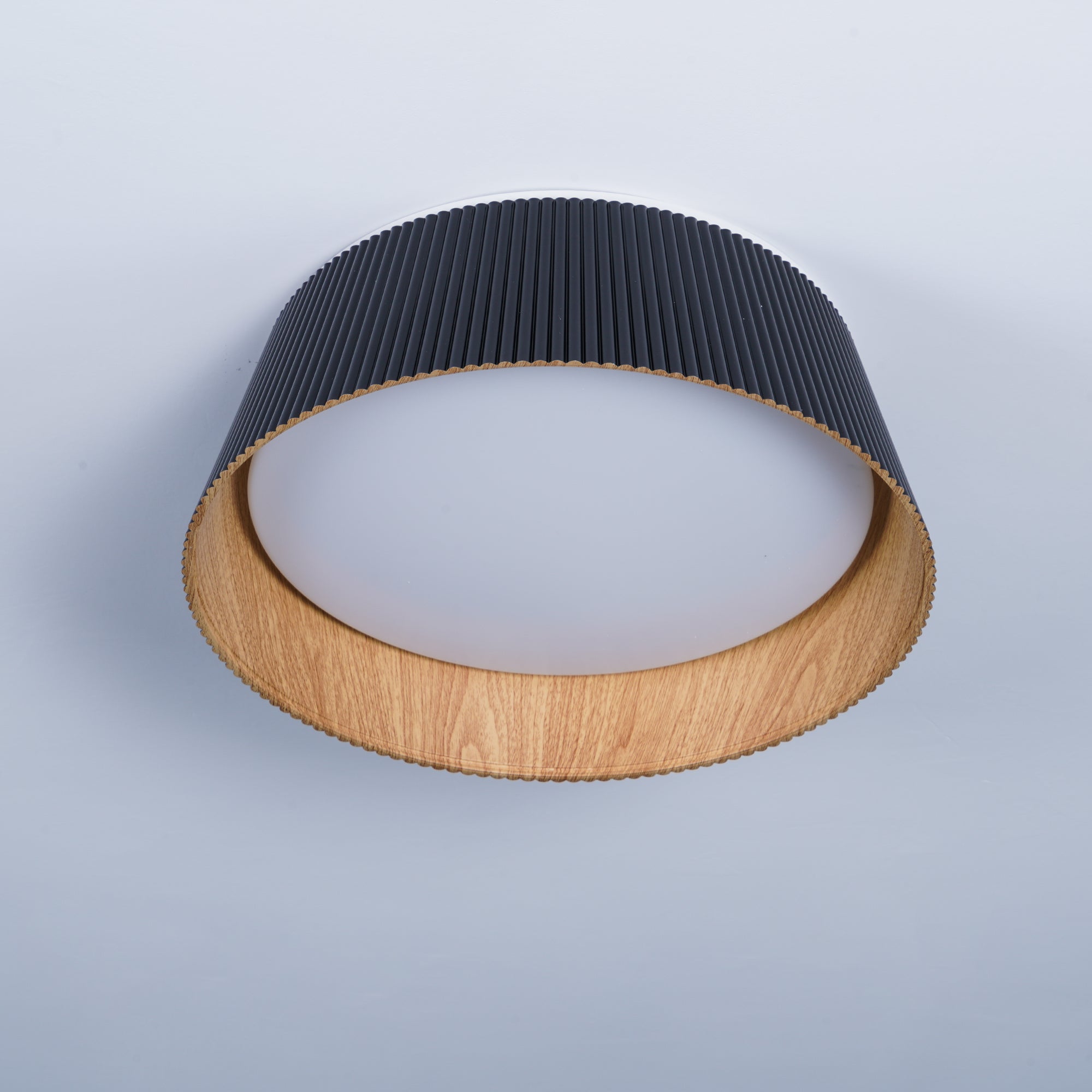 Modern Ribbed Ceiling Light