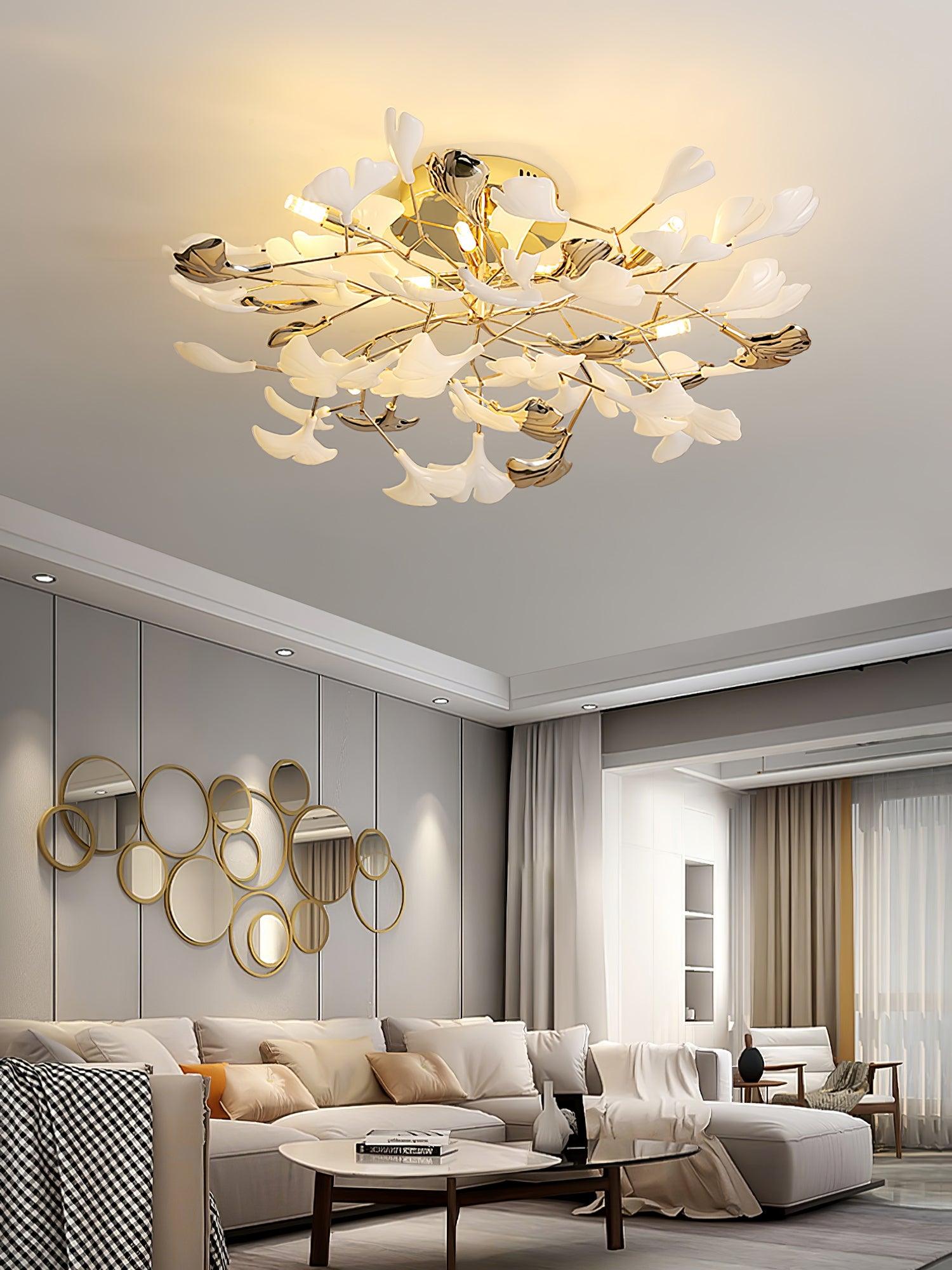 Gingko Rotating Ceiling Lamp