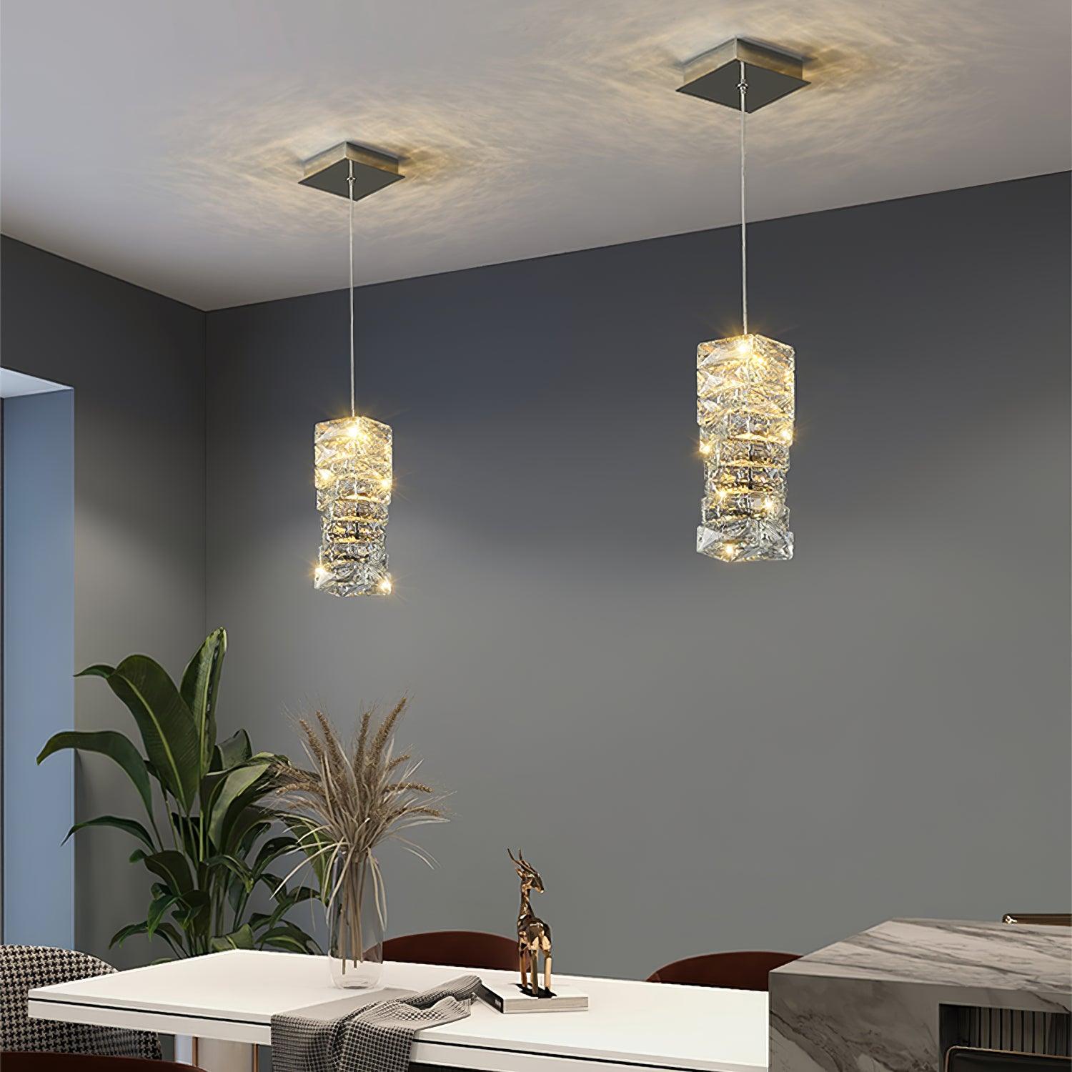 Leuchten Crystal Pendant Lamp