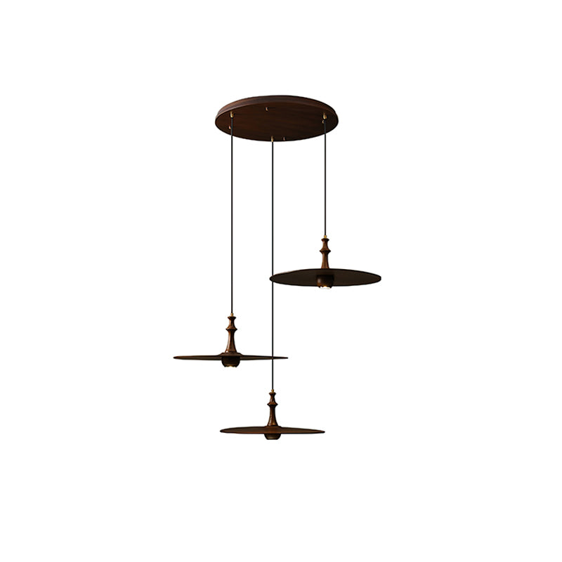 Spindle Disc Pendant Lamp