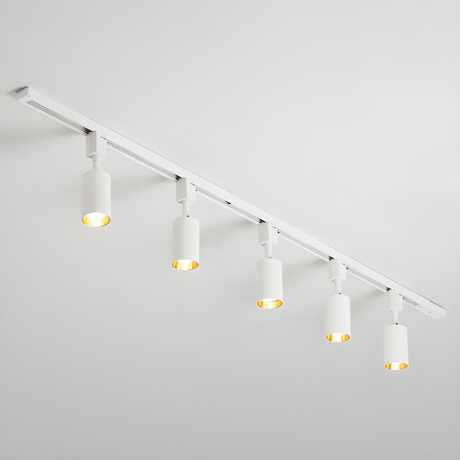 Sleek Cylinder Track Light