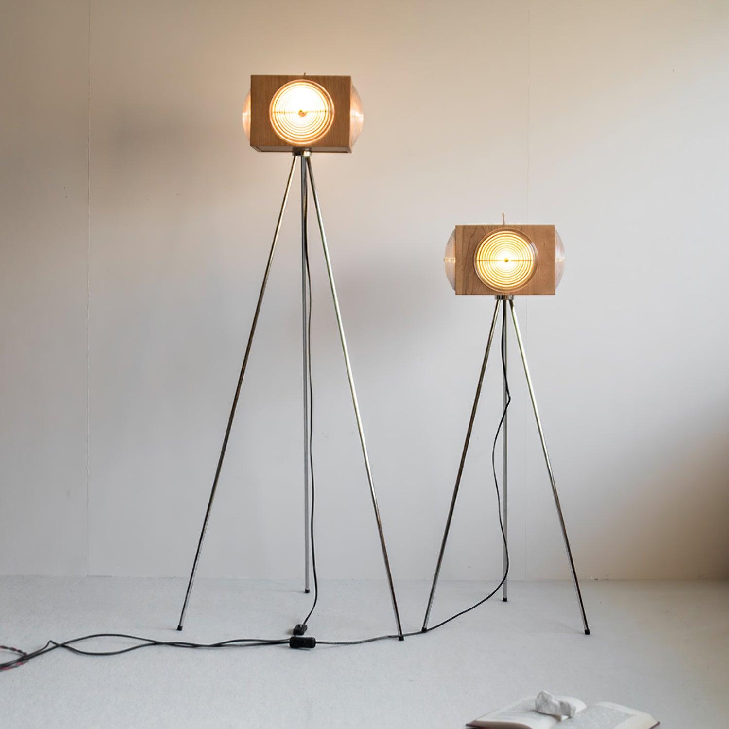 Retro Camera Focus Floor Lamp