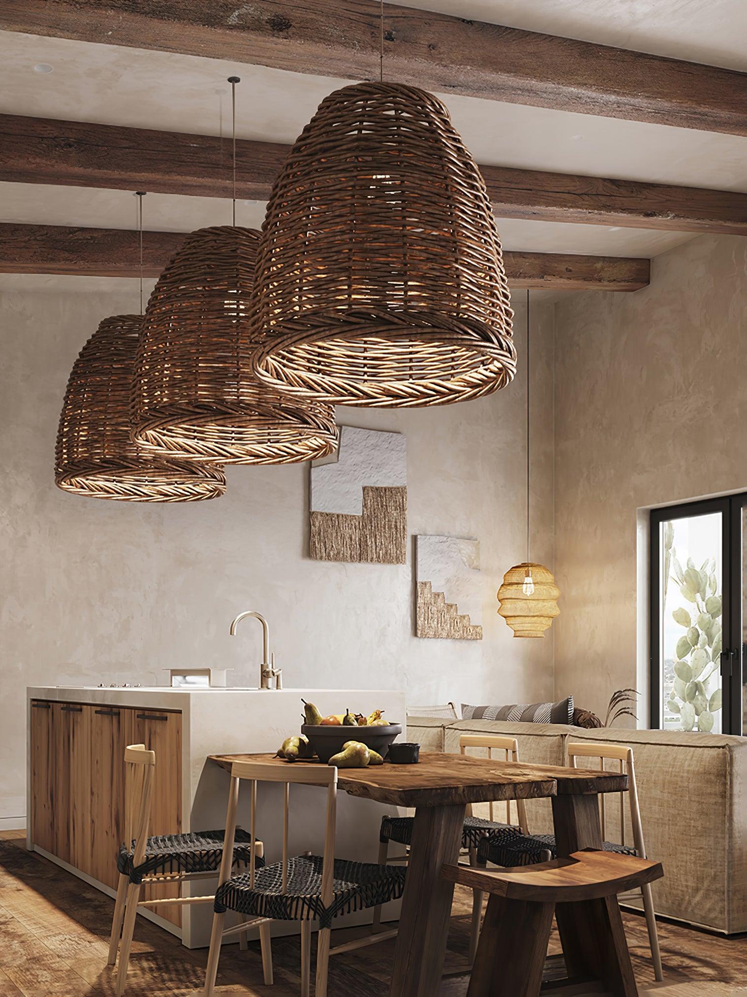 Hues Wicker Pendant Lamp