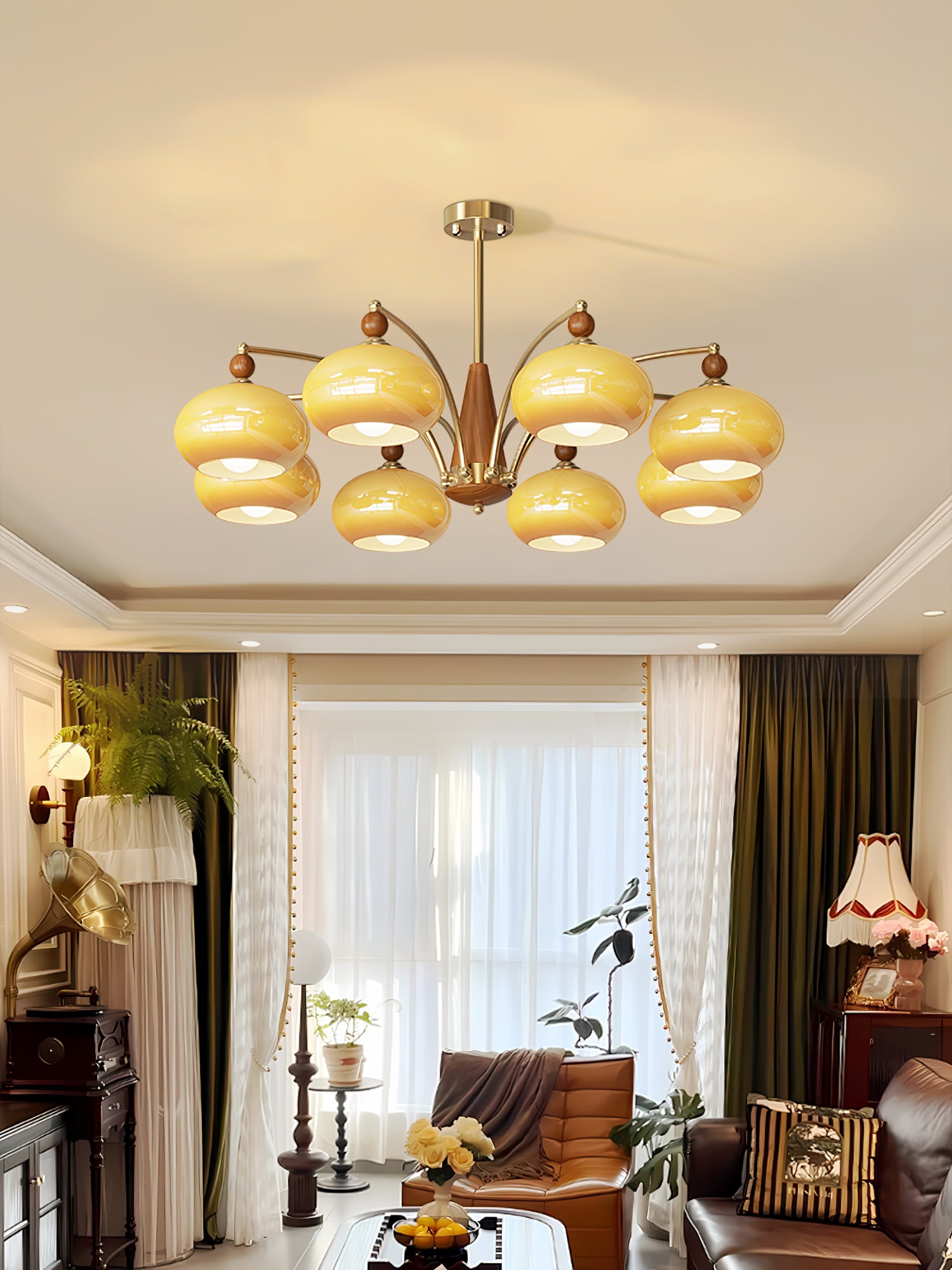 Retro Calliope Chandelier