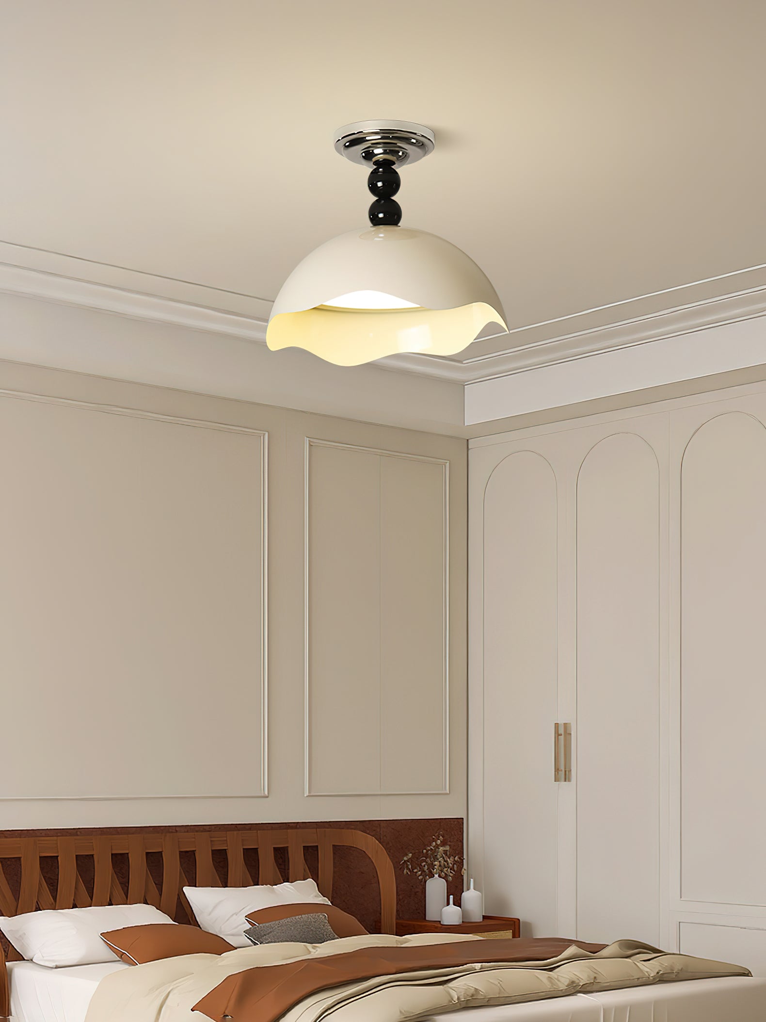 Wave Crest Ceiling Lamp