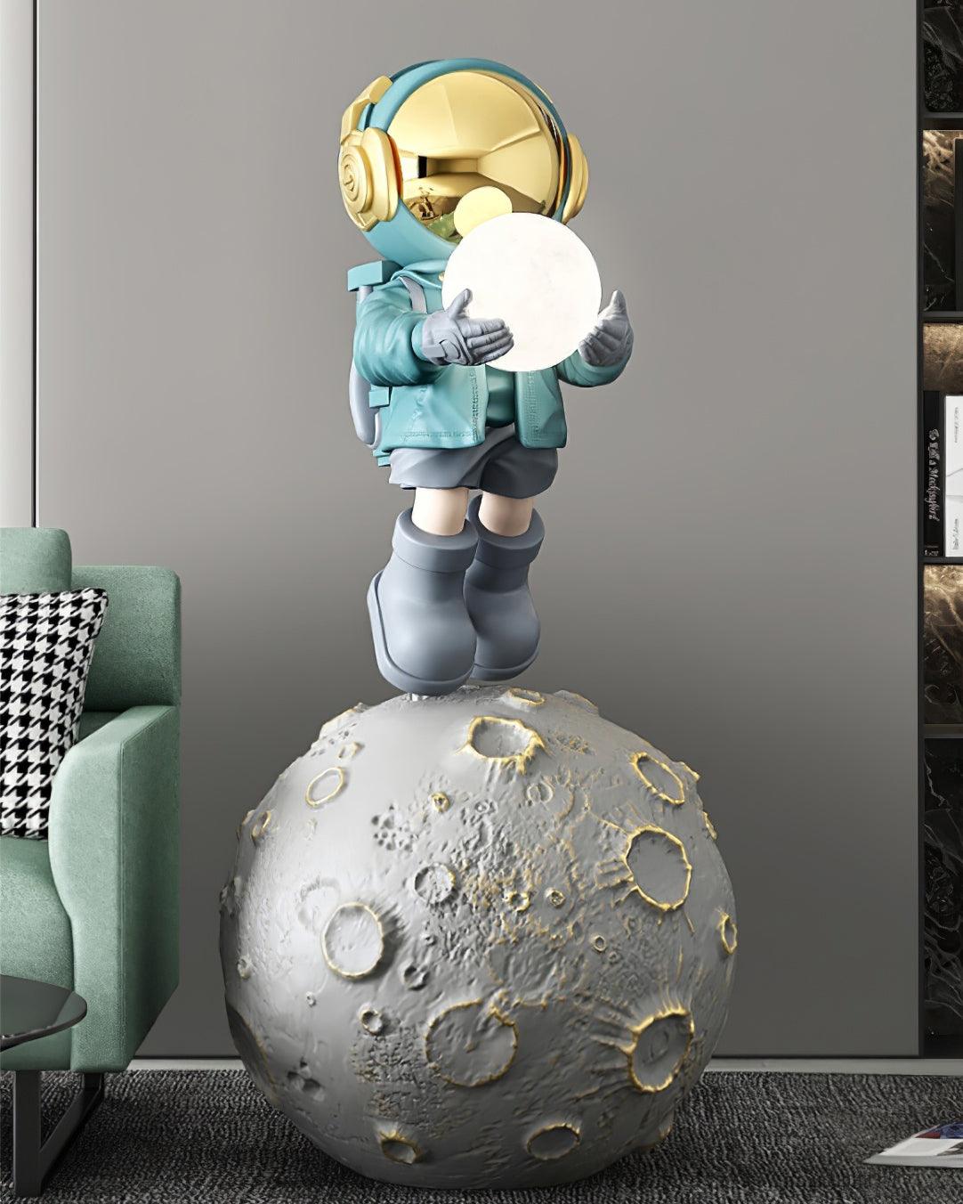 Diver Astronaut Built-in Battery Floor Lamp