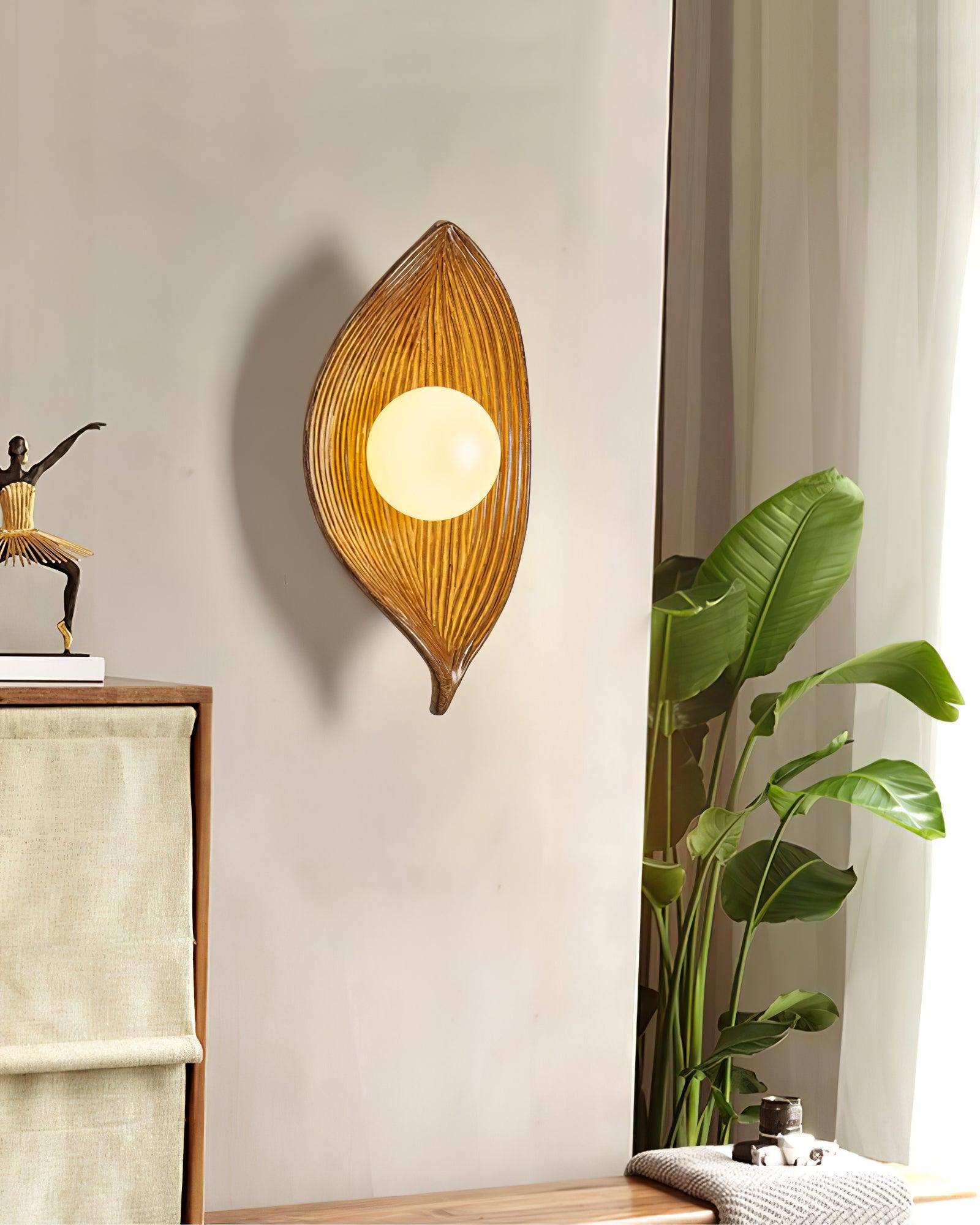 Leaf Canoe Wall Sconce