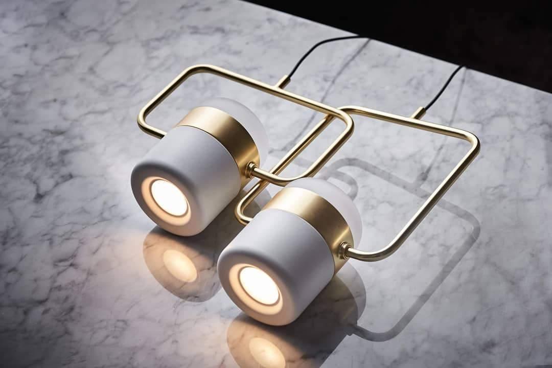 Adjustable Glass Pendant Light