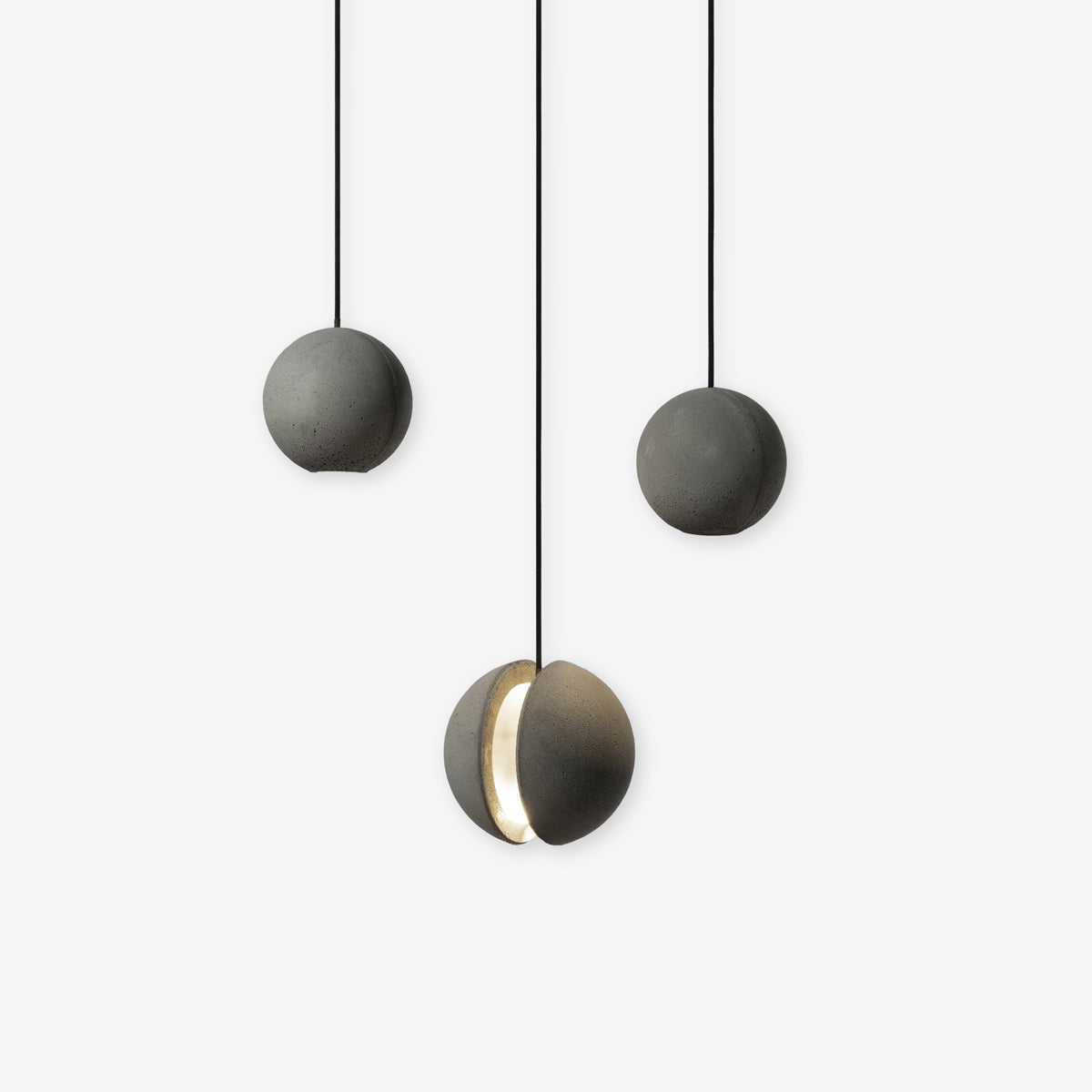 Moon Concrete Pendant Lamp