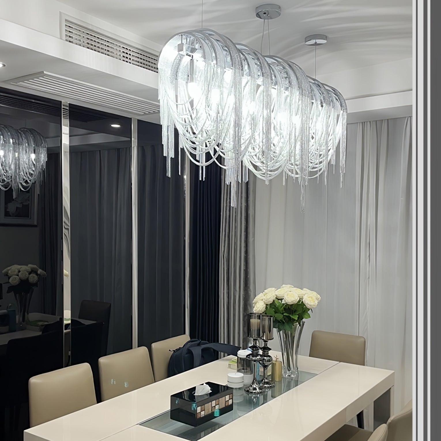 Length Chains Chandelier