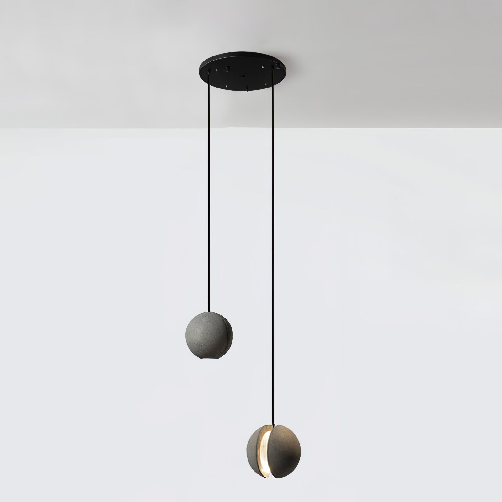 Moon Concrete Pendant Lamp