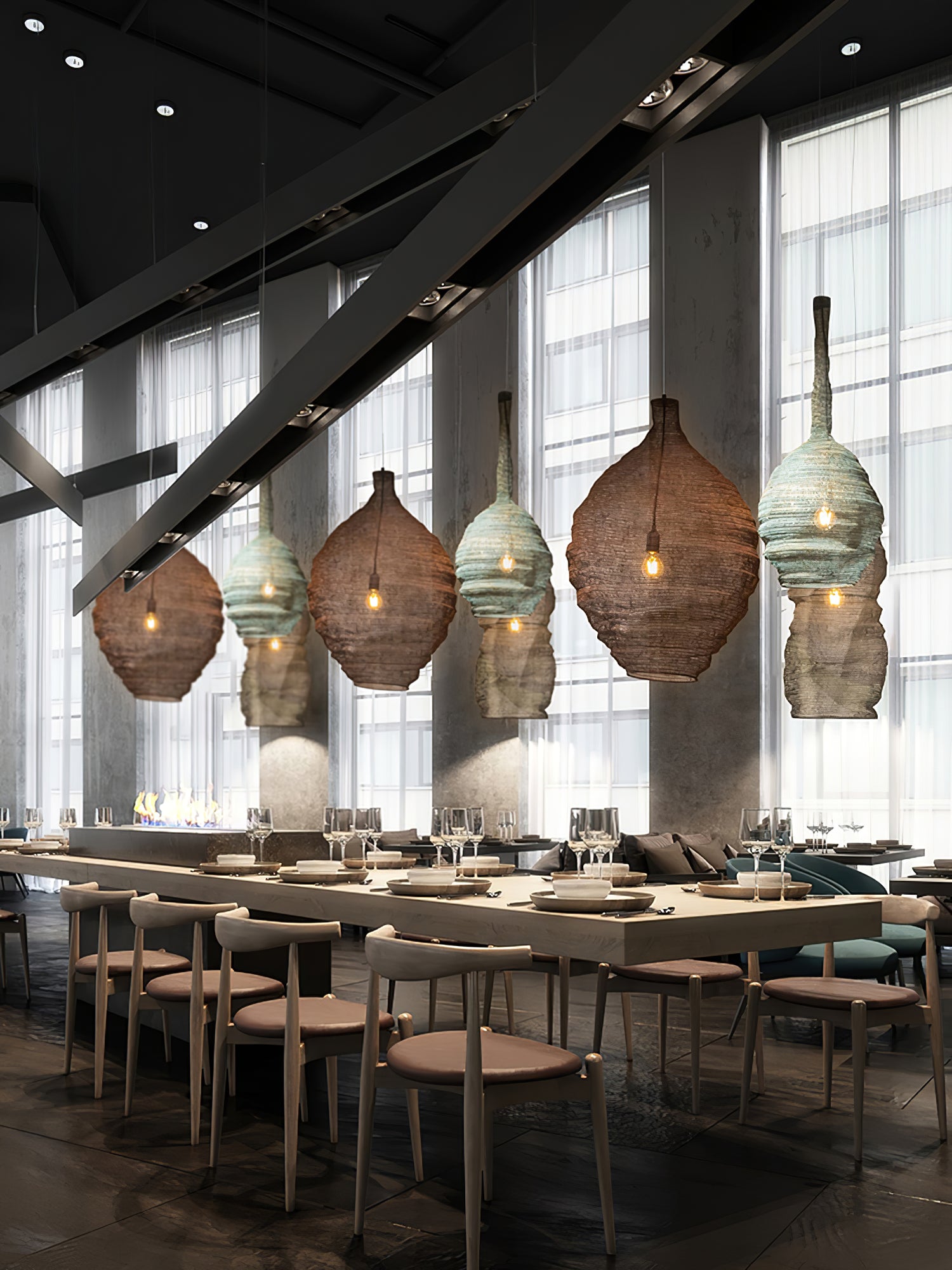 Weaver's Dream Pendant Lamps