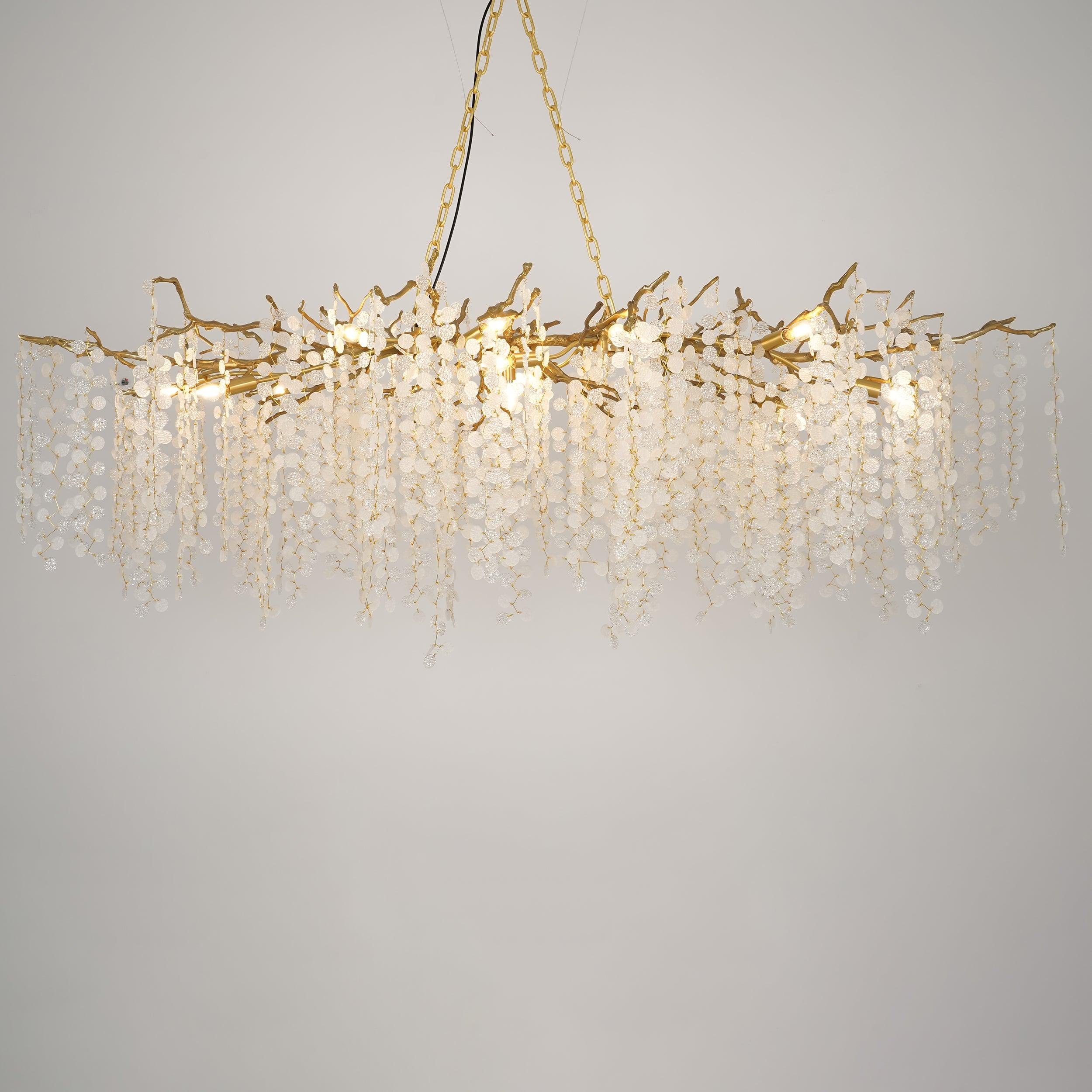 Shiro Noda Crystal Chandelier