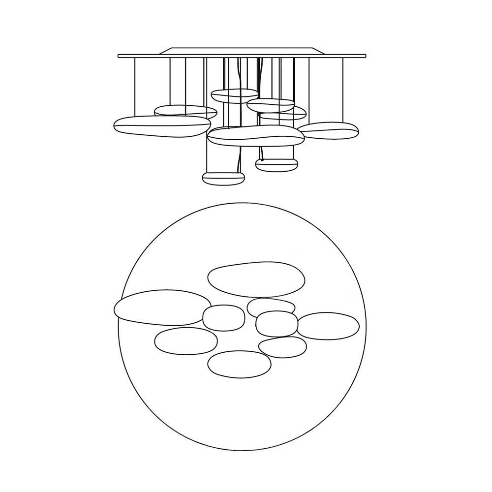 Mercury Ceiling Lamp