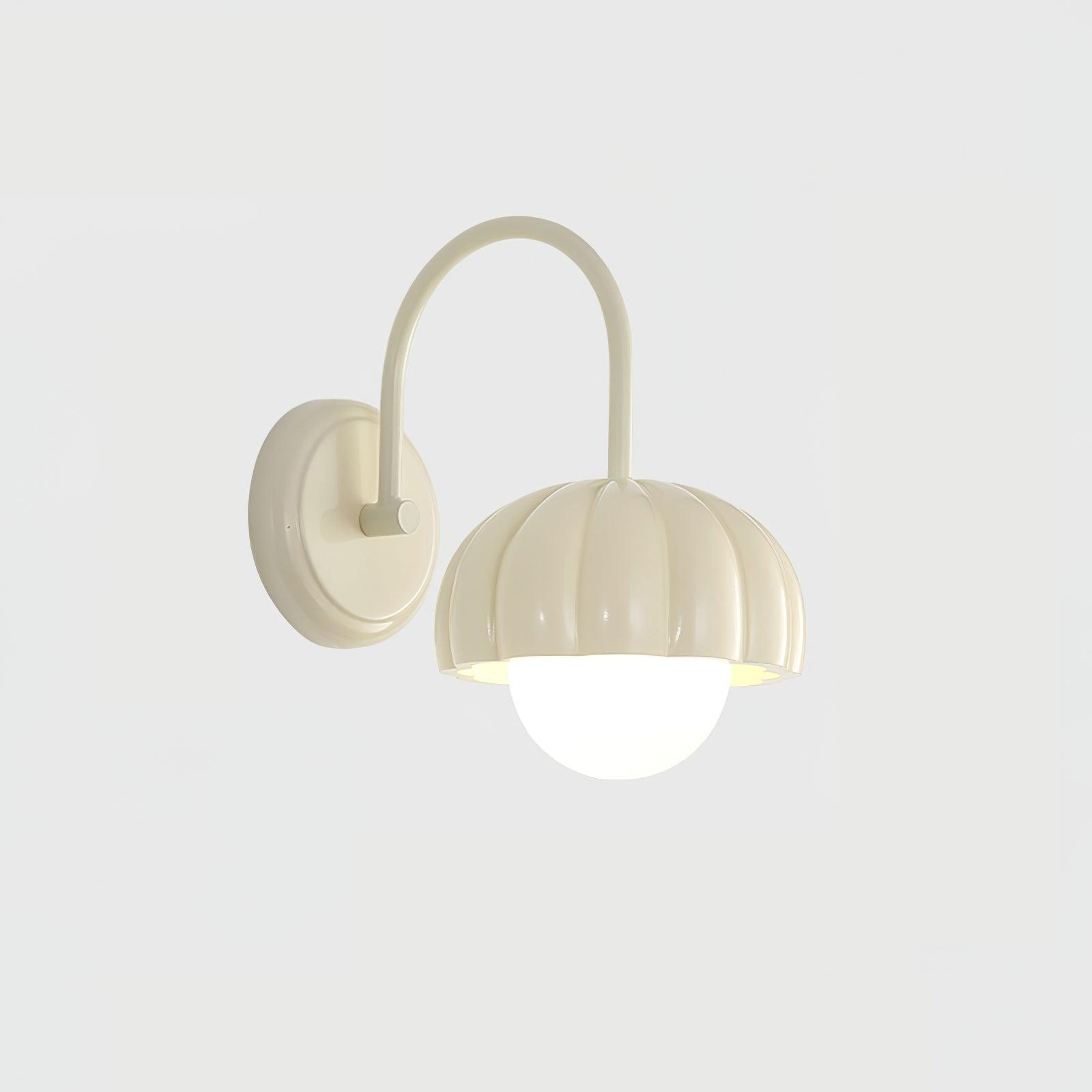 Creamy Pumpkin Wall Light