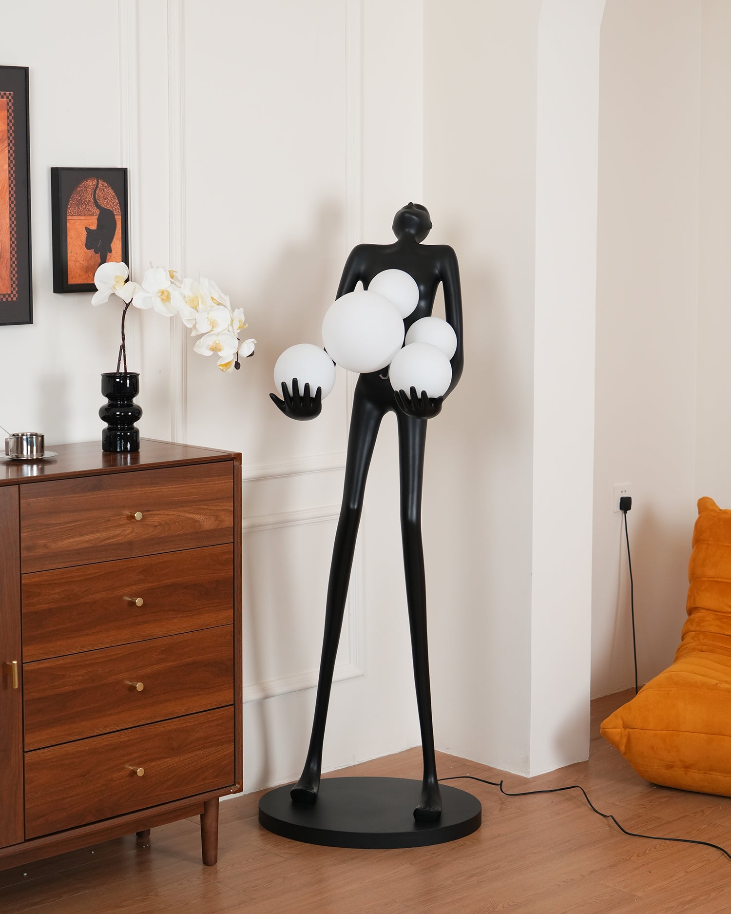 Embrace Sculpture Floor Lamp