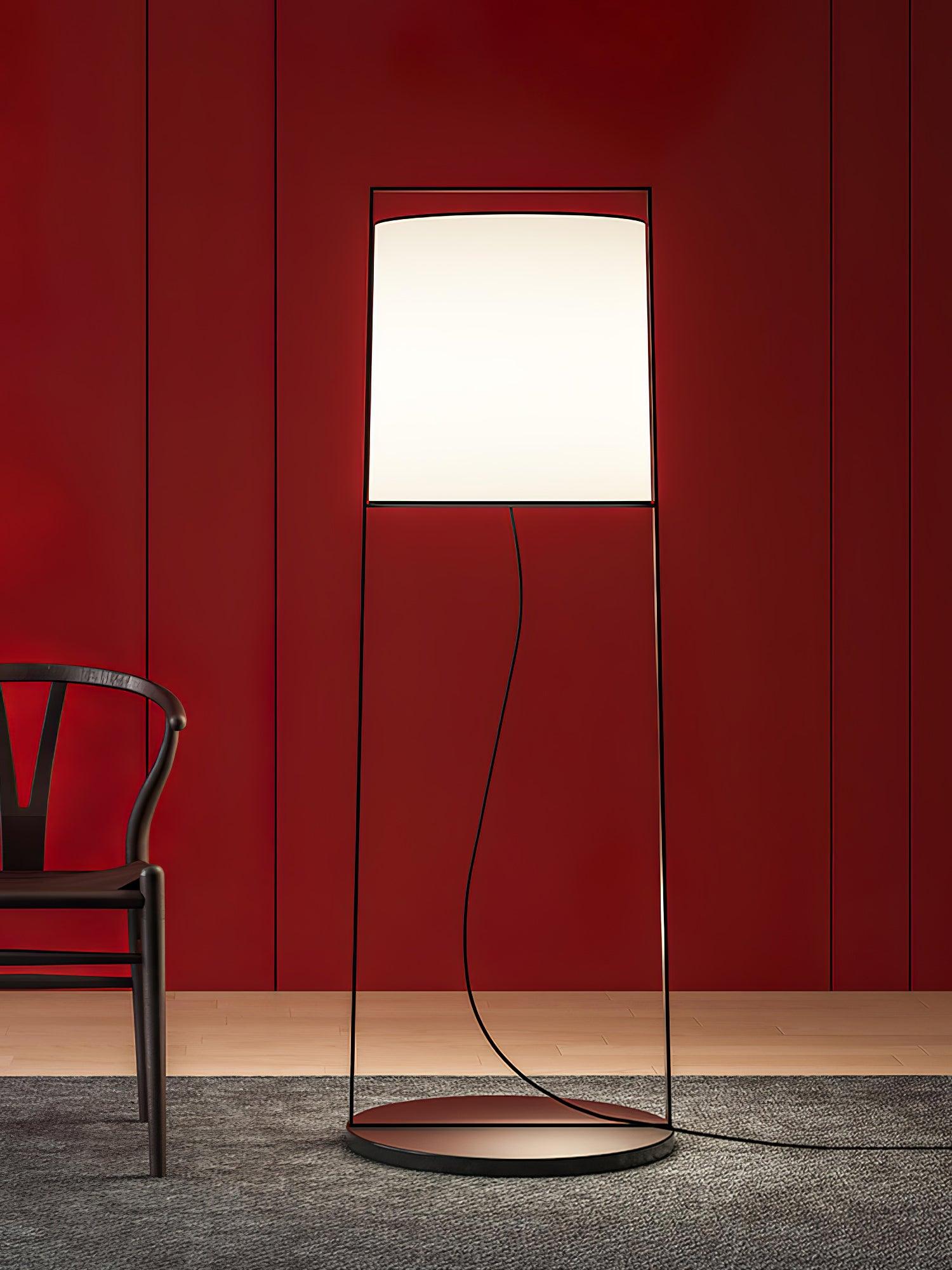 Silhouette Textile Floor Lamp