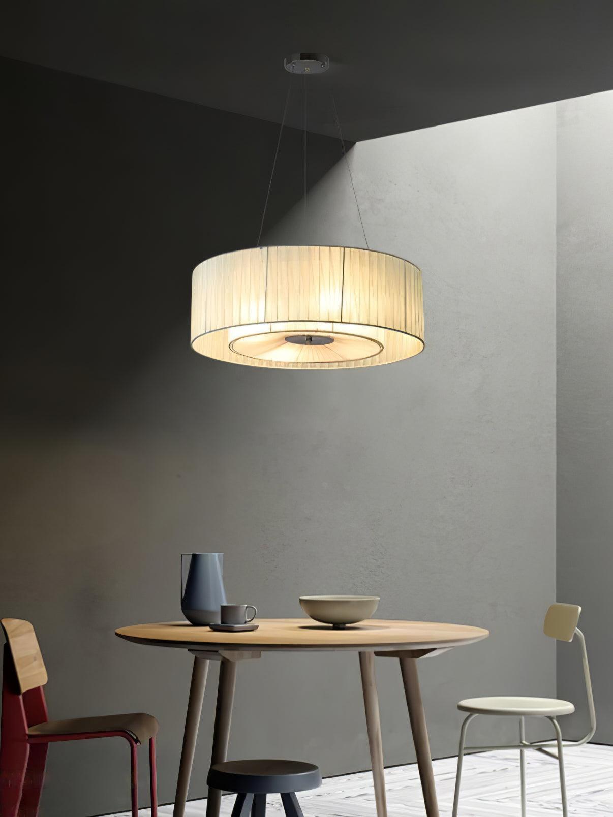 Ruffle Pleated Pendant Lamp