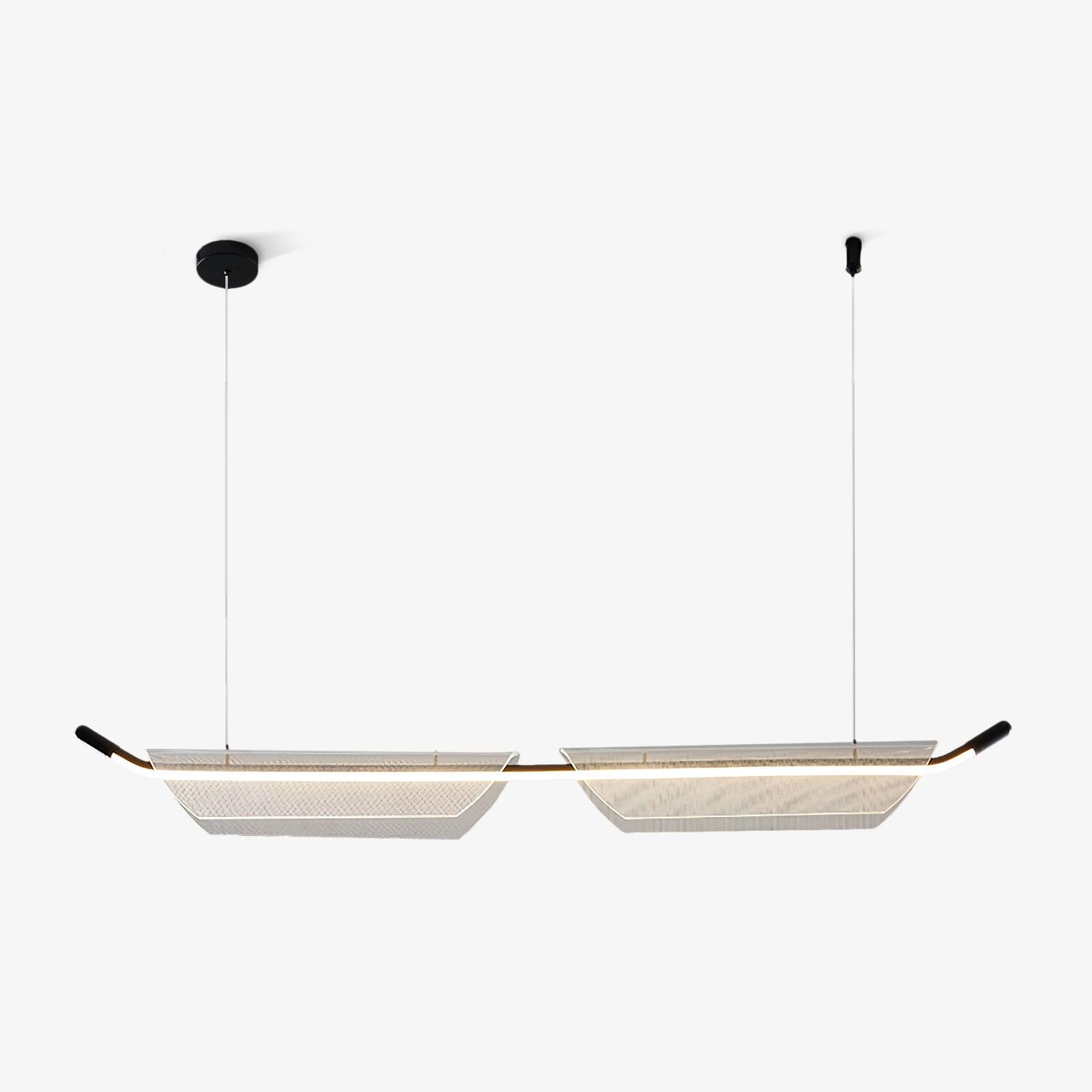 Two Boats Acrylic Pendant Light