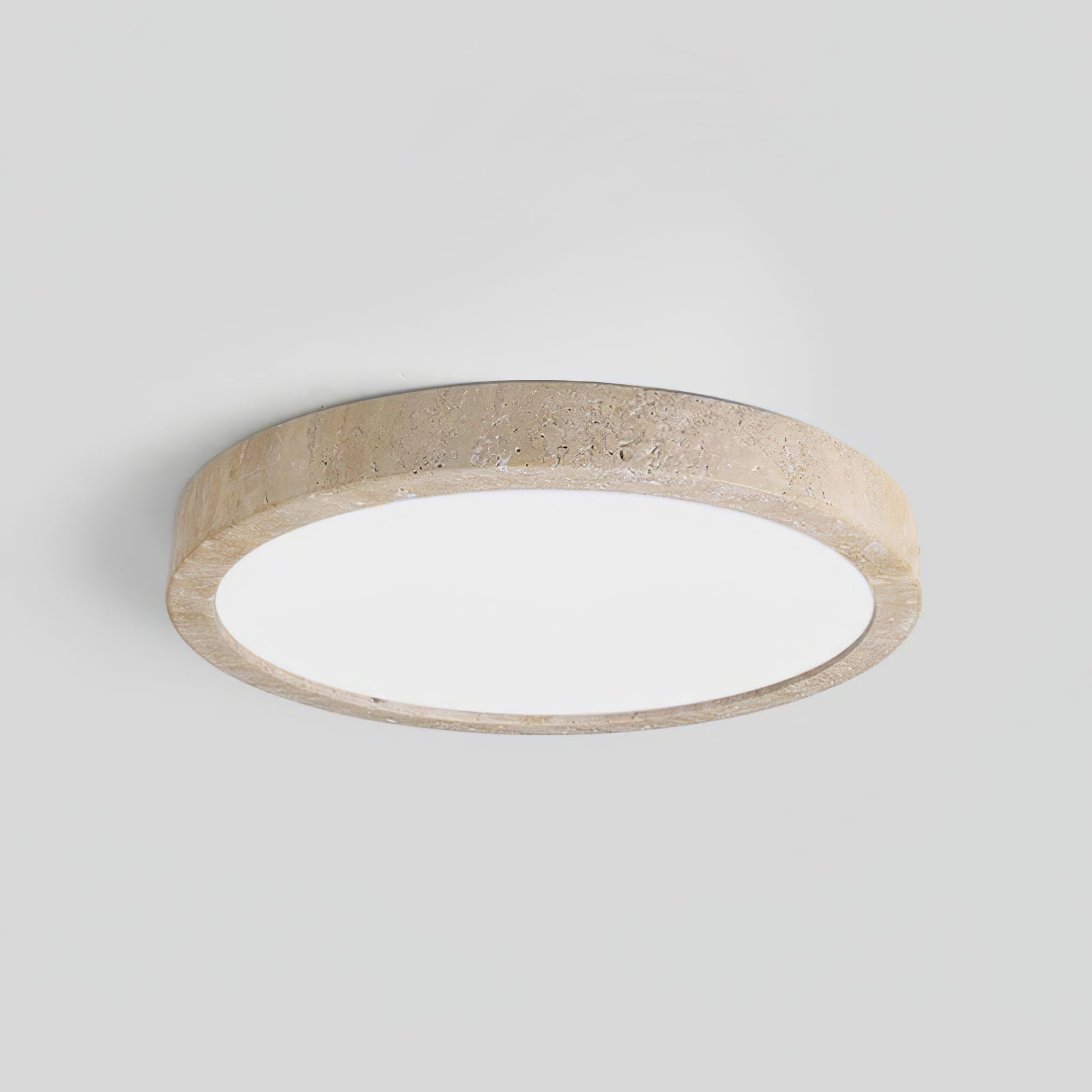 Horizon Travertine Ceiling Light