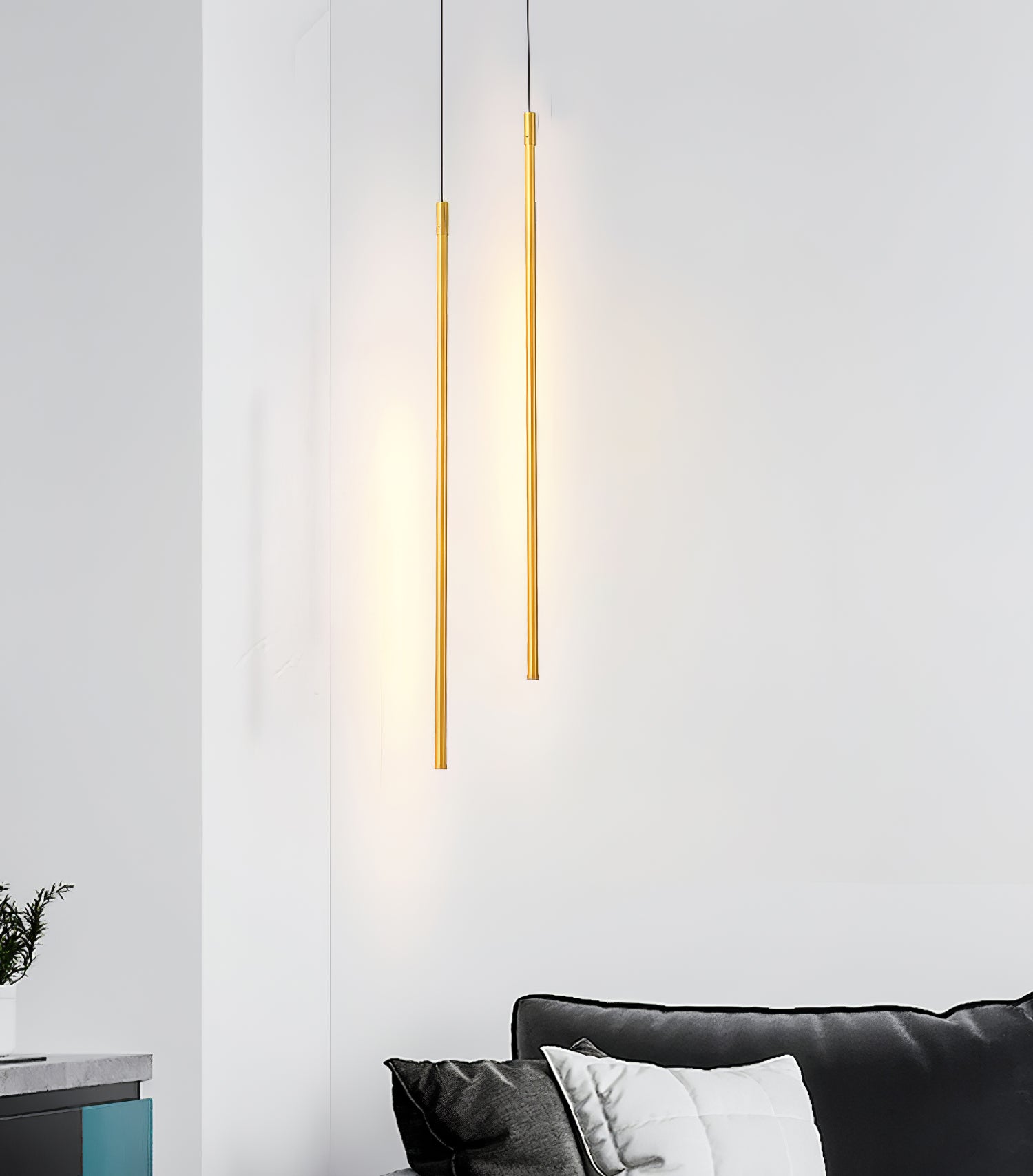 Tubular Linear Pendant Light