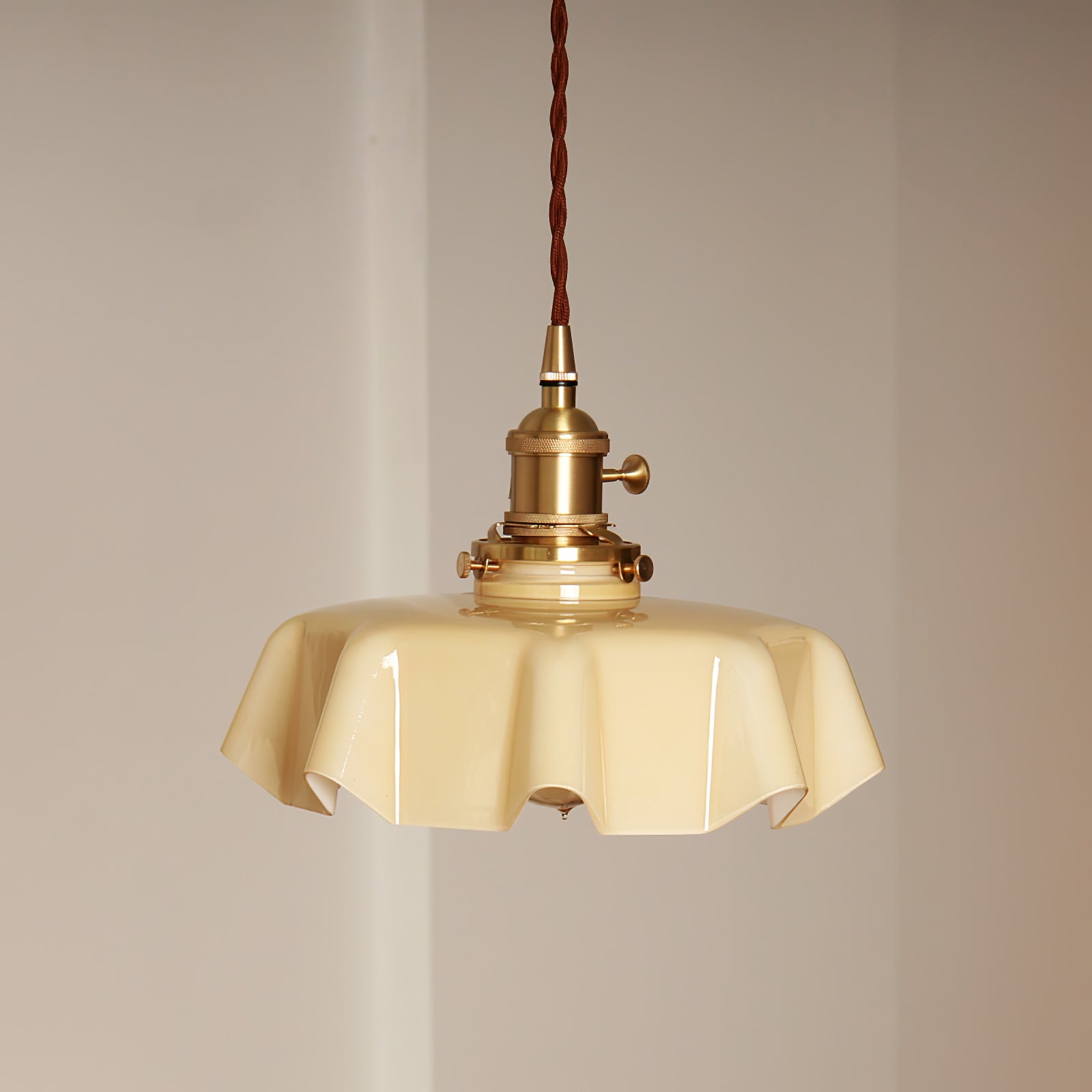 French Flower Pendant Light