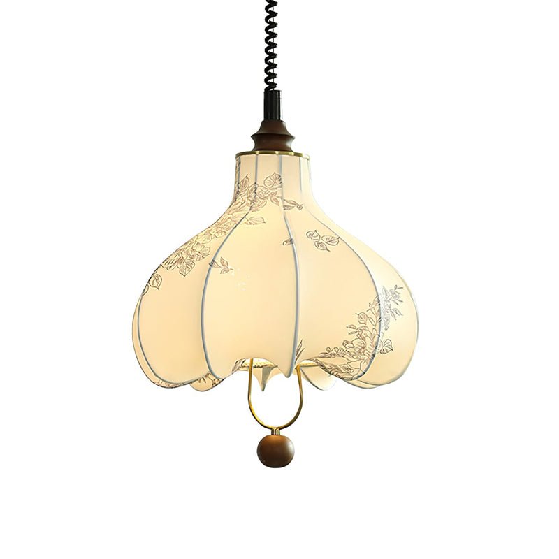 Pear Fabric Pendant Lamp