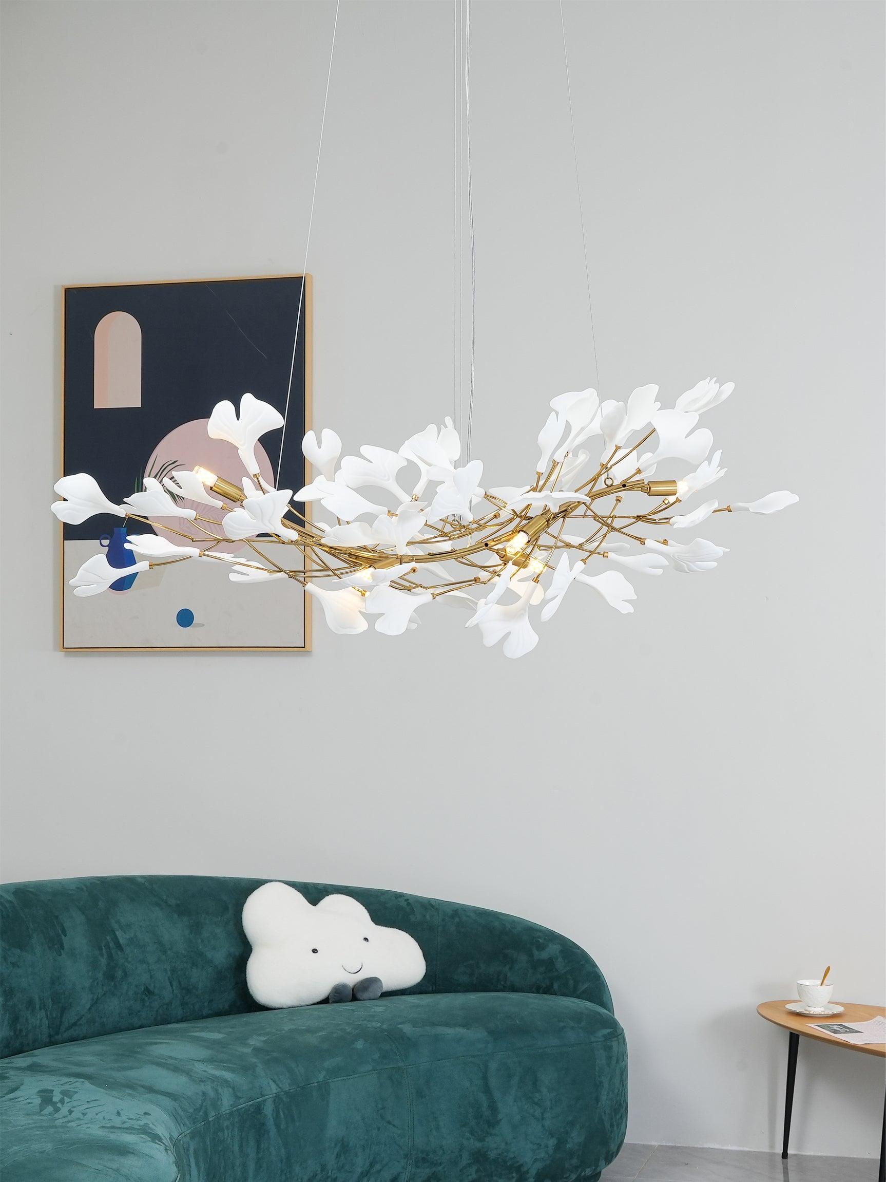 Gingko Chandelier B