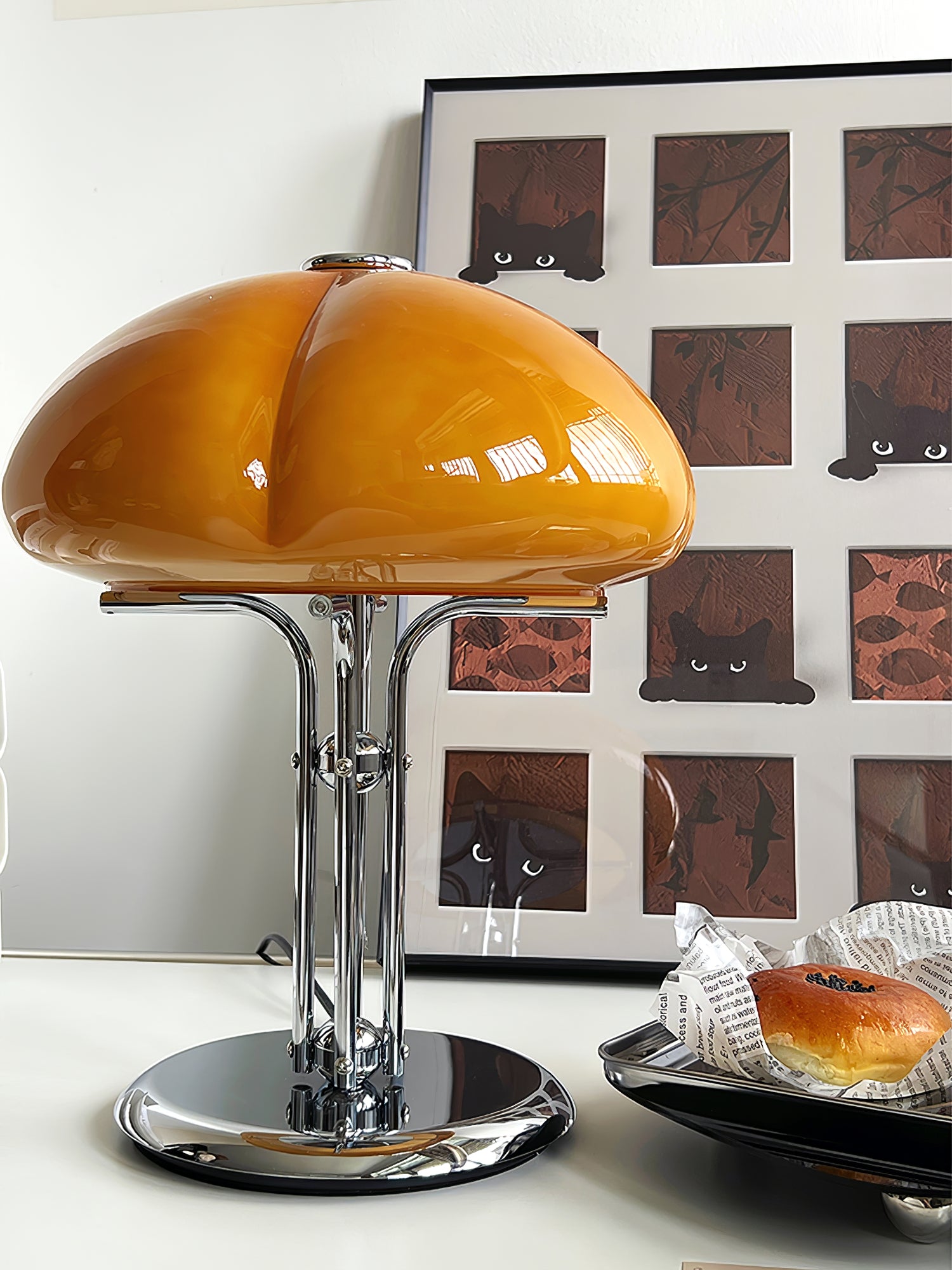 Mushroom Bauhaus Table Lamp